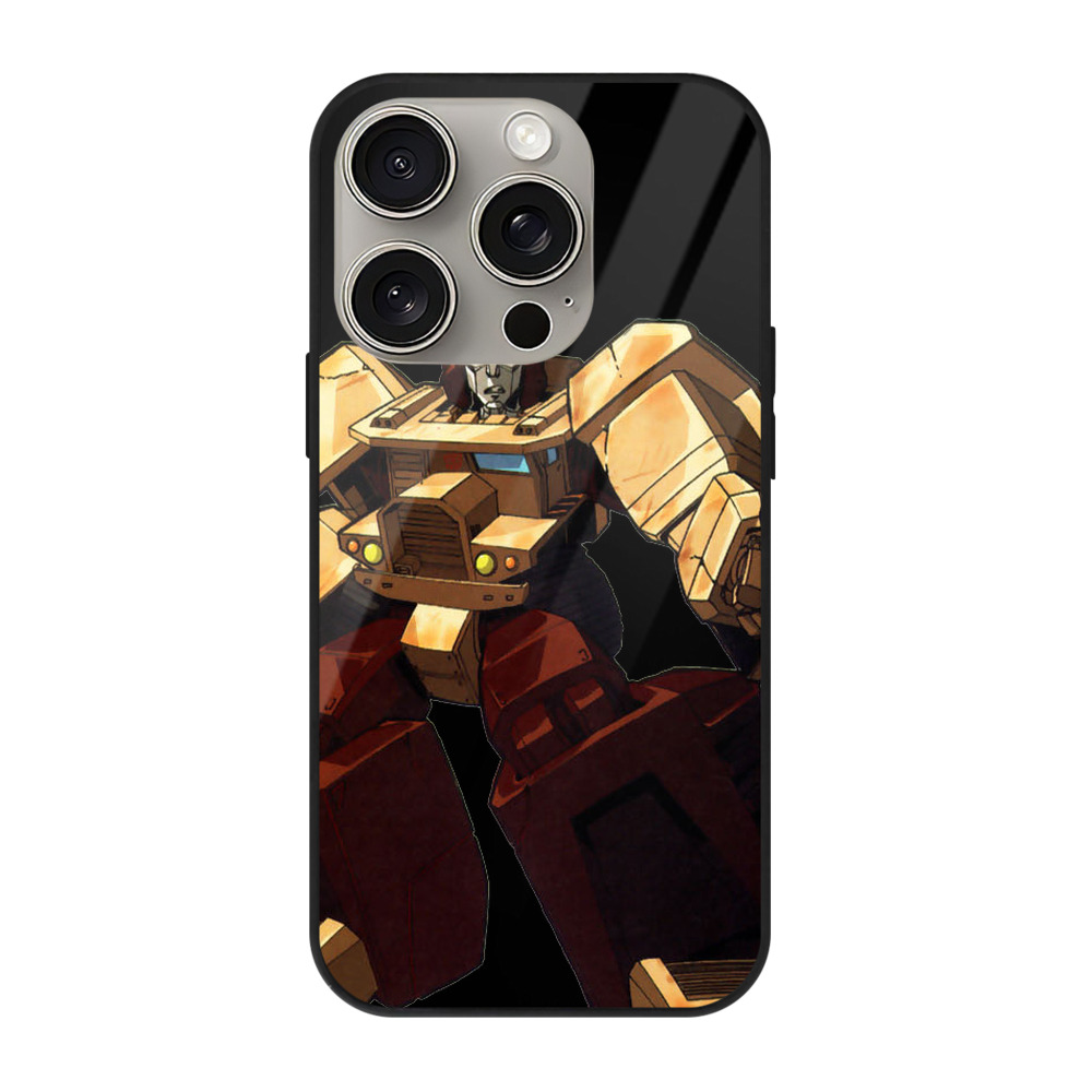 （画像用）  【iPhone15Pro対応】スマホケース 耐衝撃＆黄変防止 背面ガラス