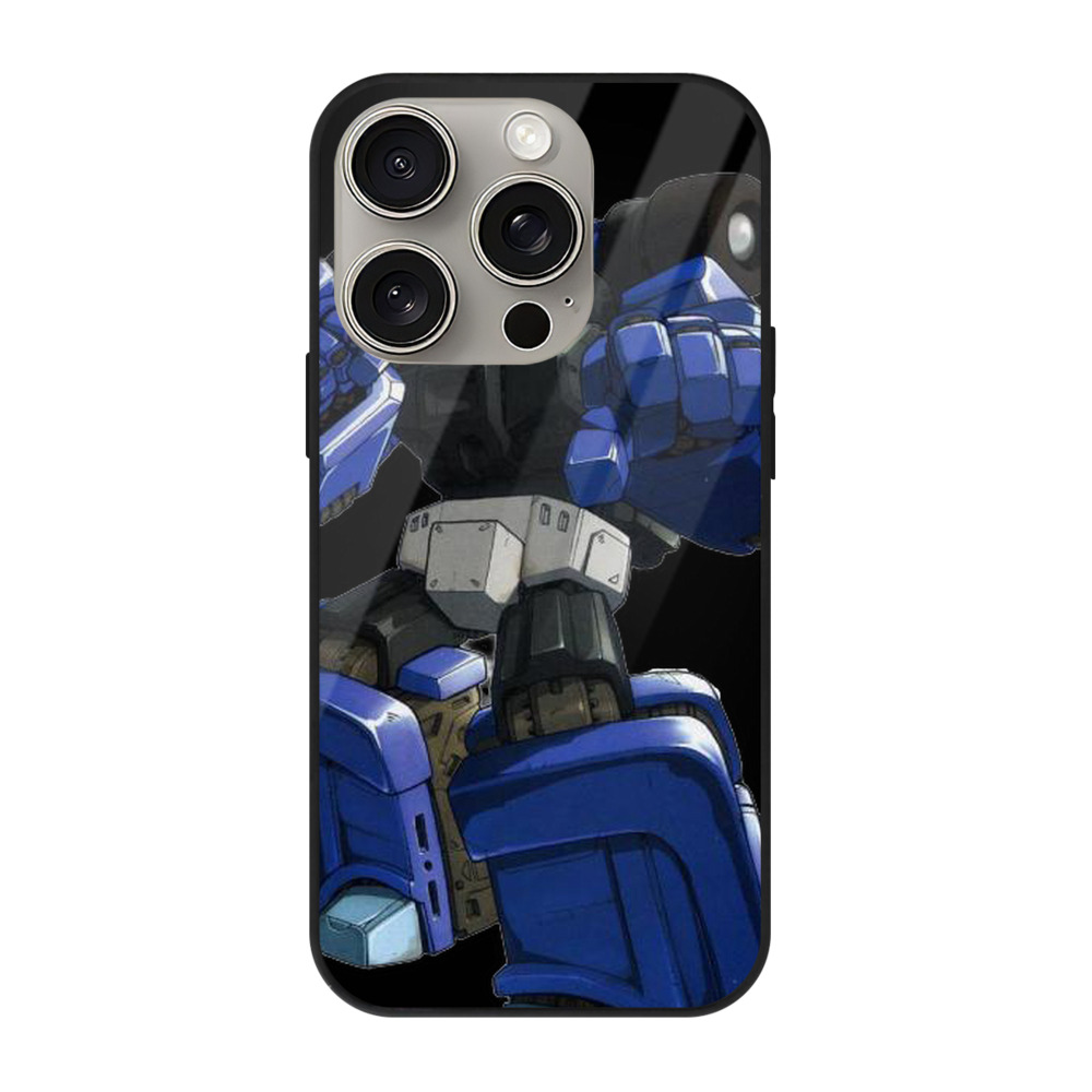 （画像用）  【iPhone15Pro対応】スマホケース 耐衝撃＆黄変防止 背面ガラス