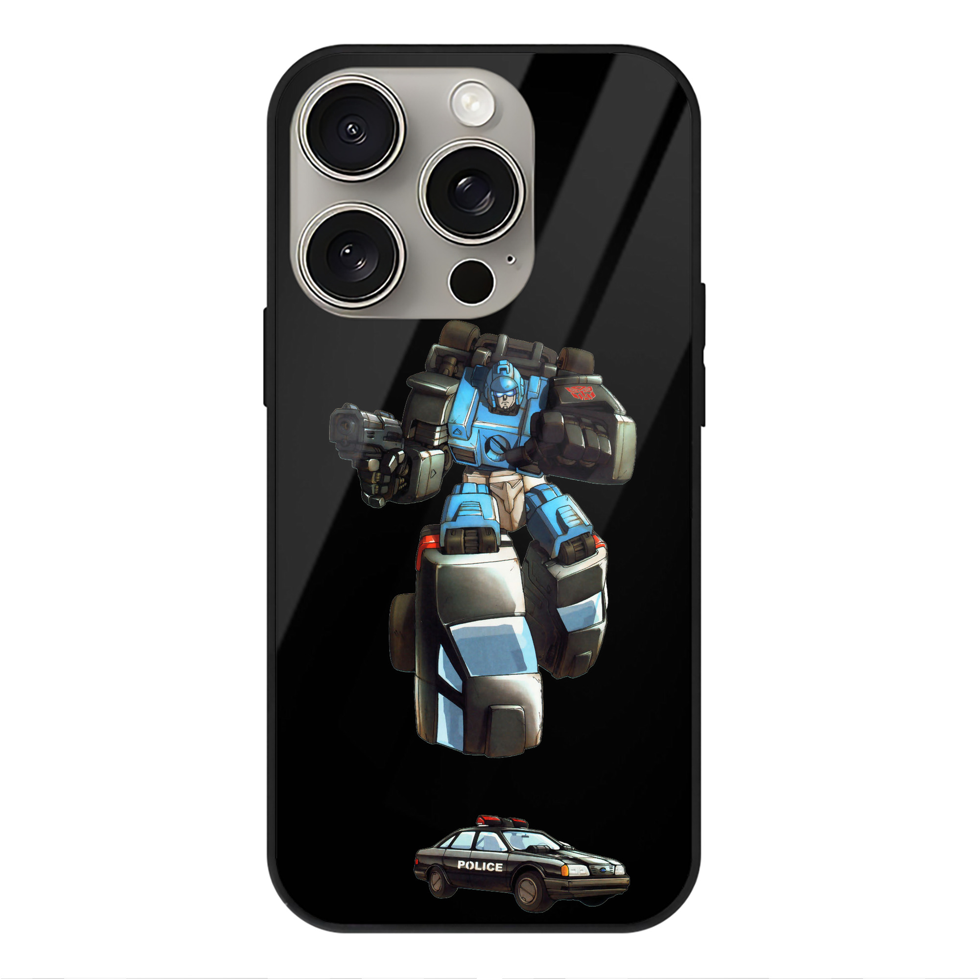 （画像用）  【iPhone15Pro対応】スマホケース 耐衝撃＆黄変防止 背面ガラス