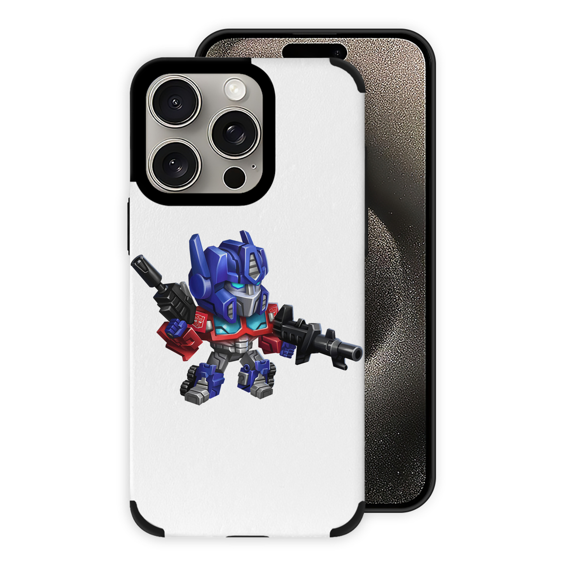 （画像用）  【iPhone15ProMax対応】 PUレザー スマホケース 耐衝撃＆黄変防止