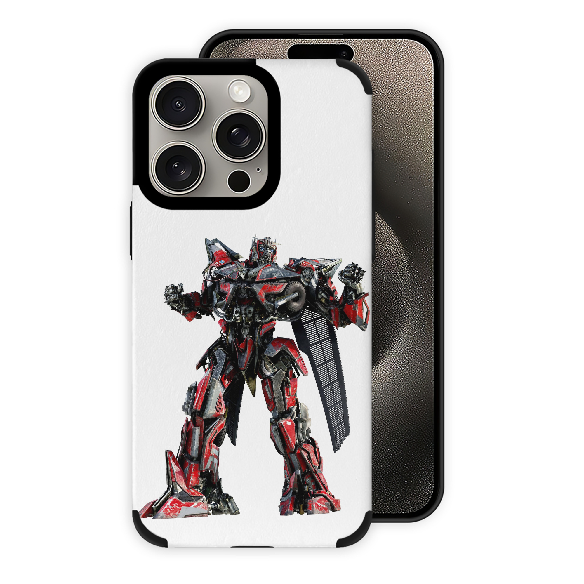 （画像用）  【iPhone15ProMax対応】 PUレザー スマホケース 耐衝撃＆黄変防止