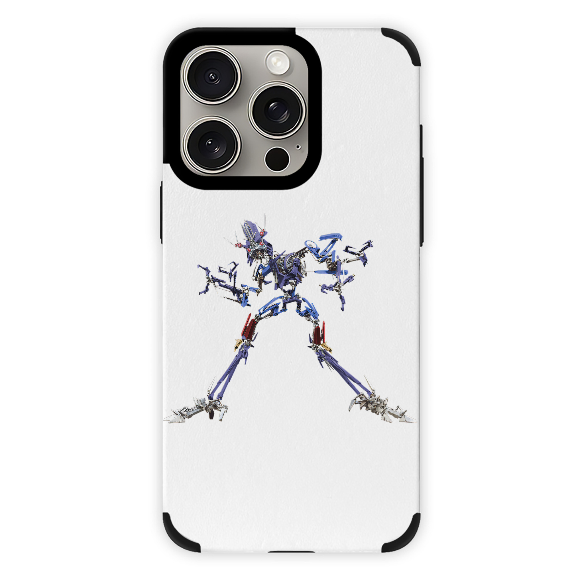 （画像用）  【iPhone15ProMax対応】 PUレザー スマホケース 耐衝撃＆黄変防止