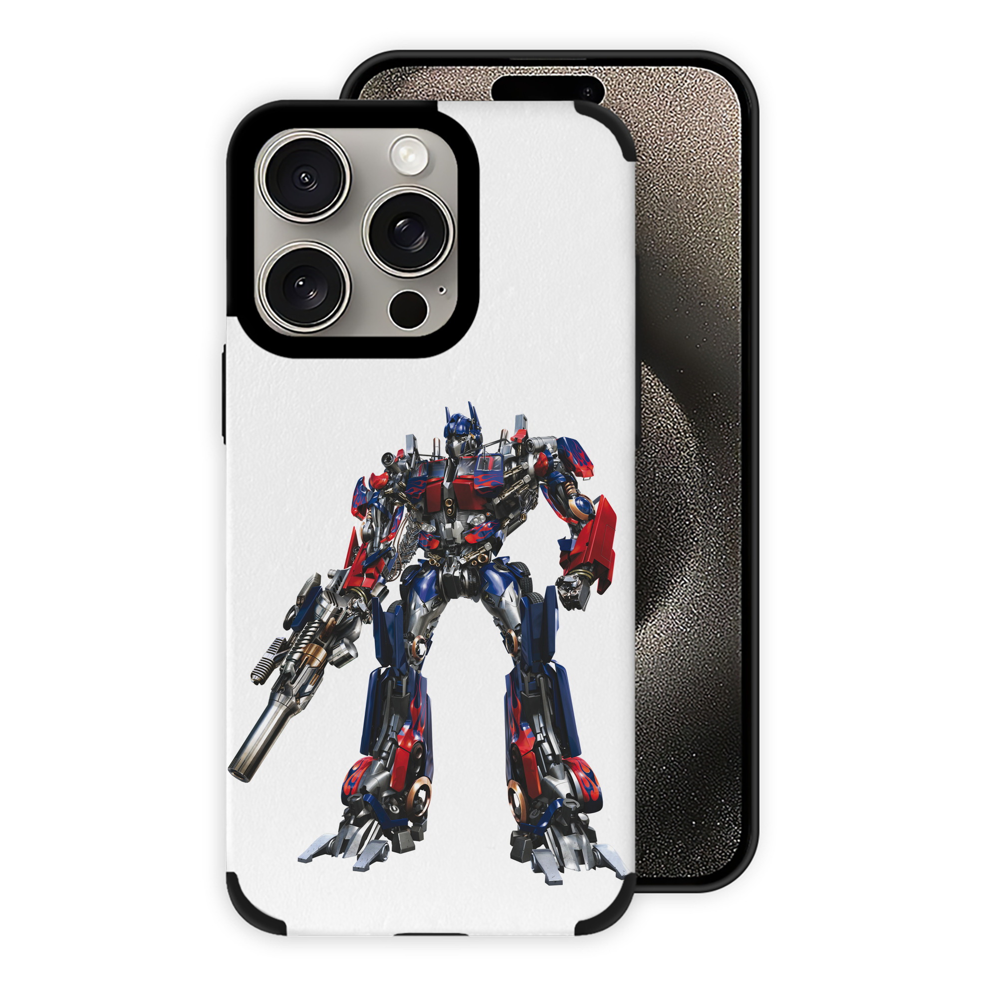 （画像用）  【iPhone15ProMax対応】 PUレザー スマホケース 耐衝撃＆黄変防止