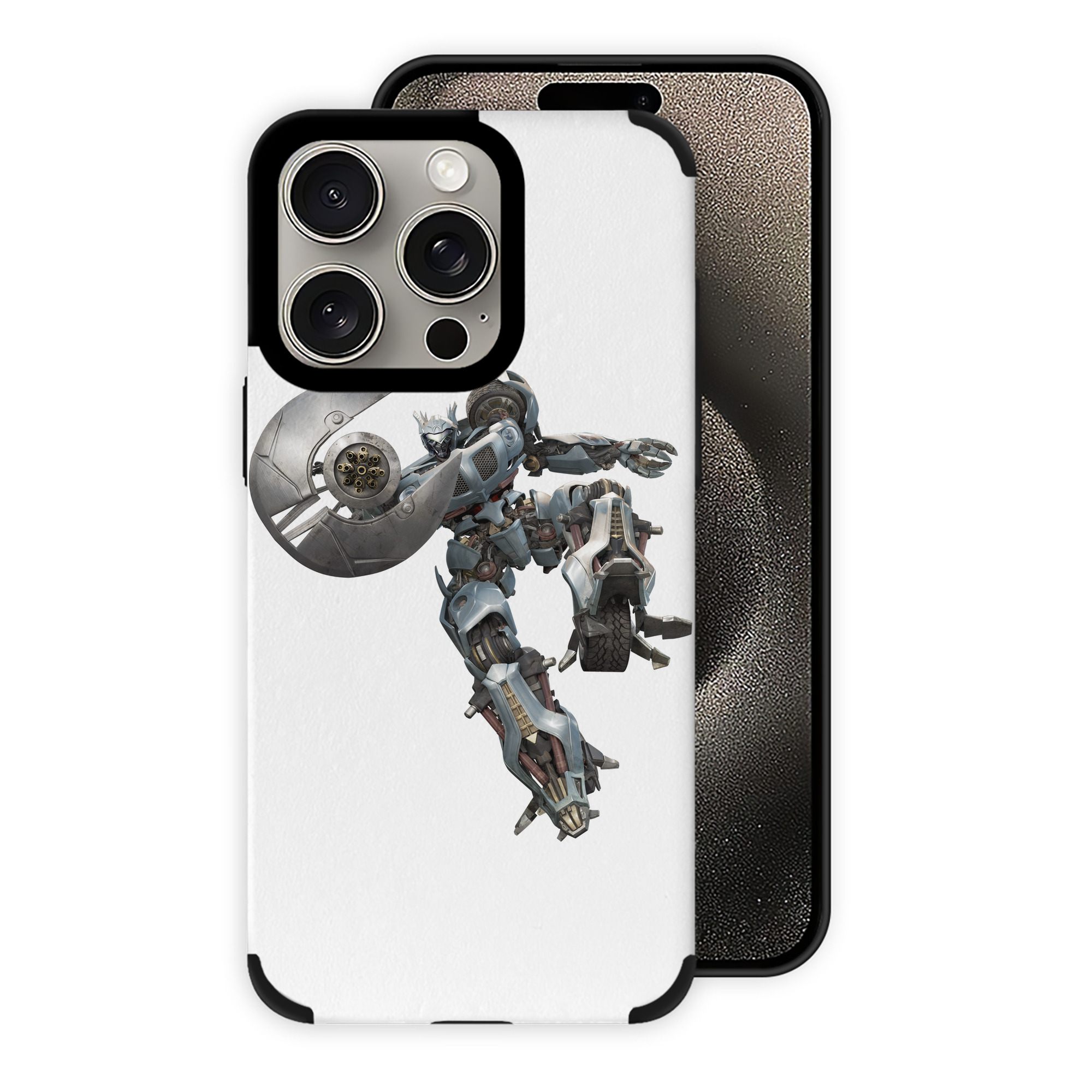 （画像用）  【iPhone15ProMax対応】 PUレザー スマホケース 耐衝撃＆黄変防止