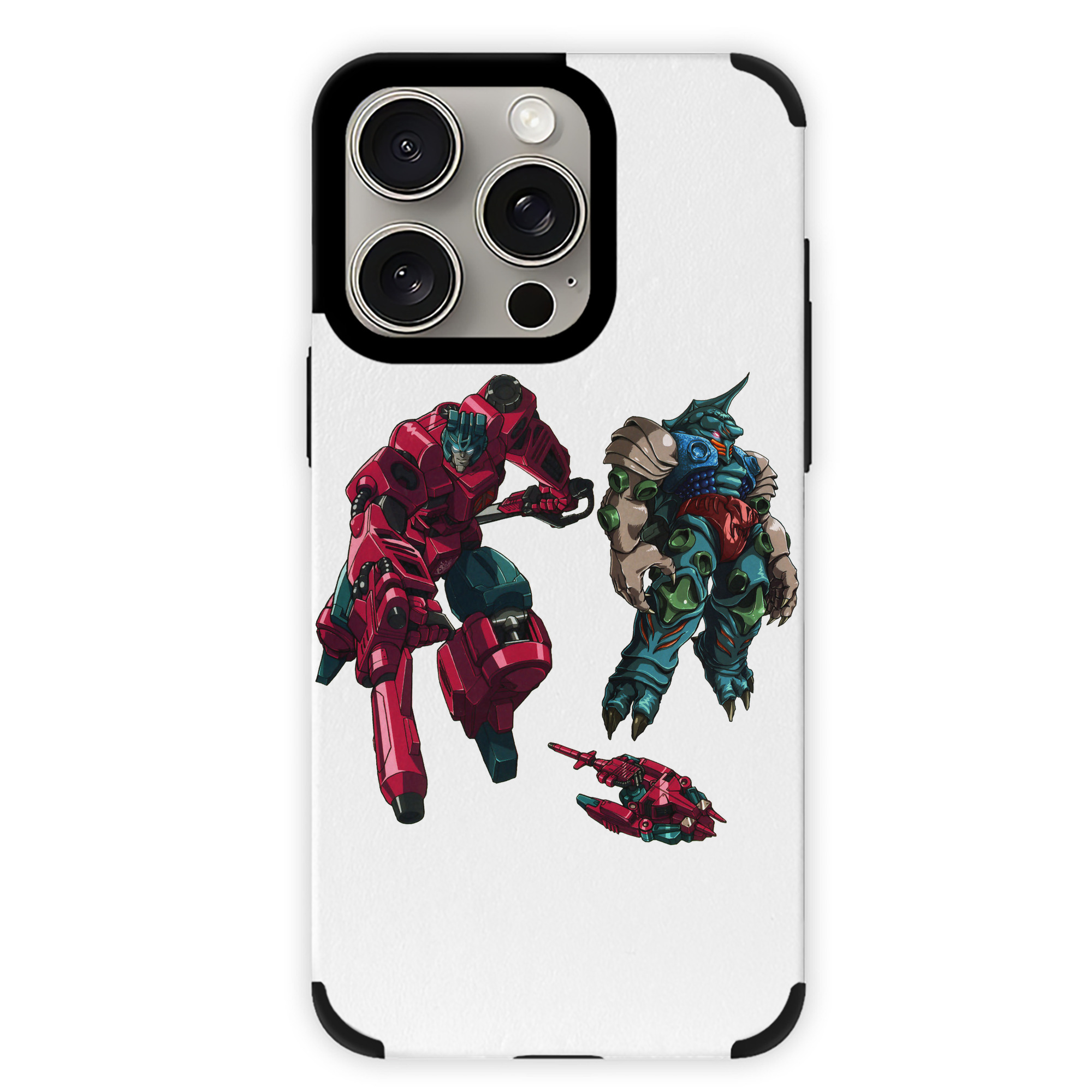 （画像用）  【iPhone15ProMax対応】 PUレザー スマホケース 耐衝撃＆黄変防止