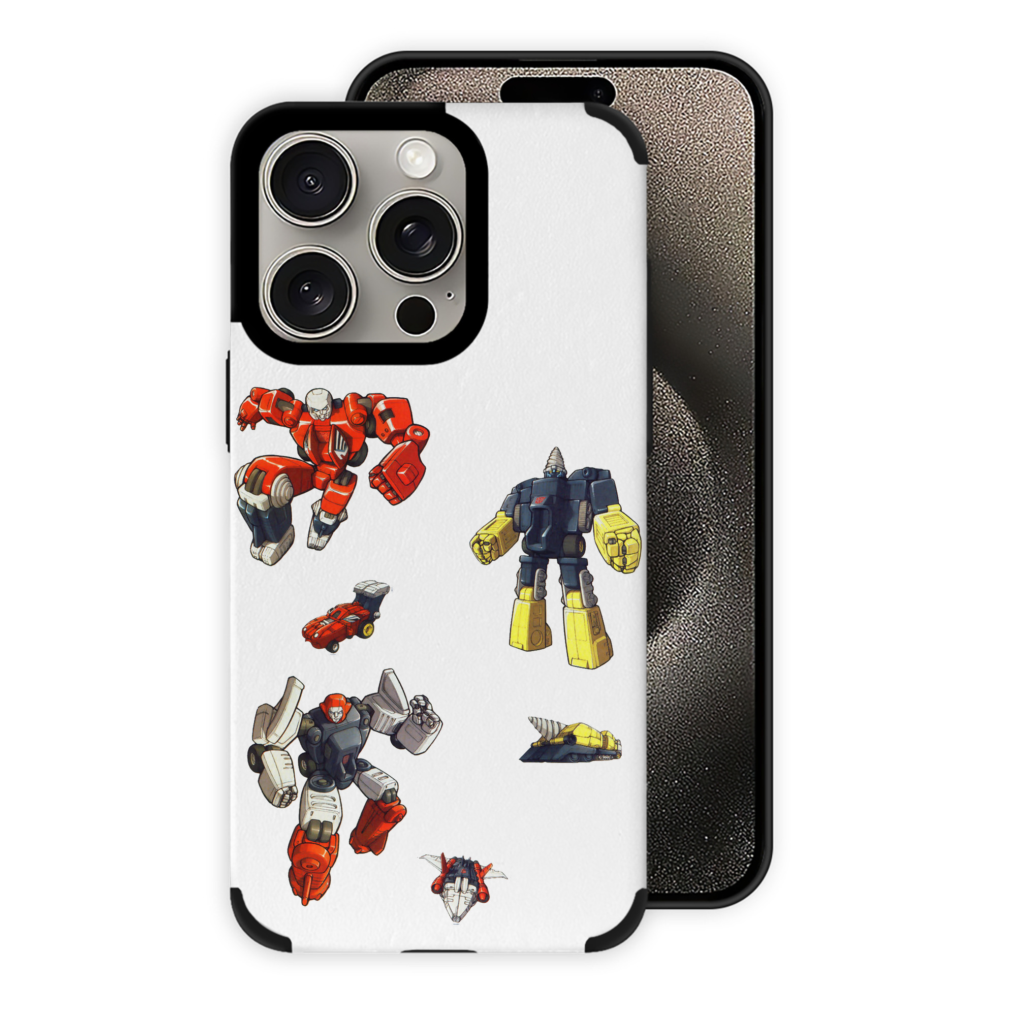 （画像用）  【iPhone15ProMax対応】 PUレザー スマホケース 耐衝撃＆黄変防止