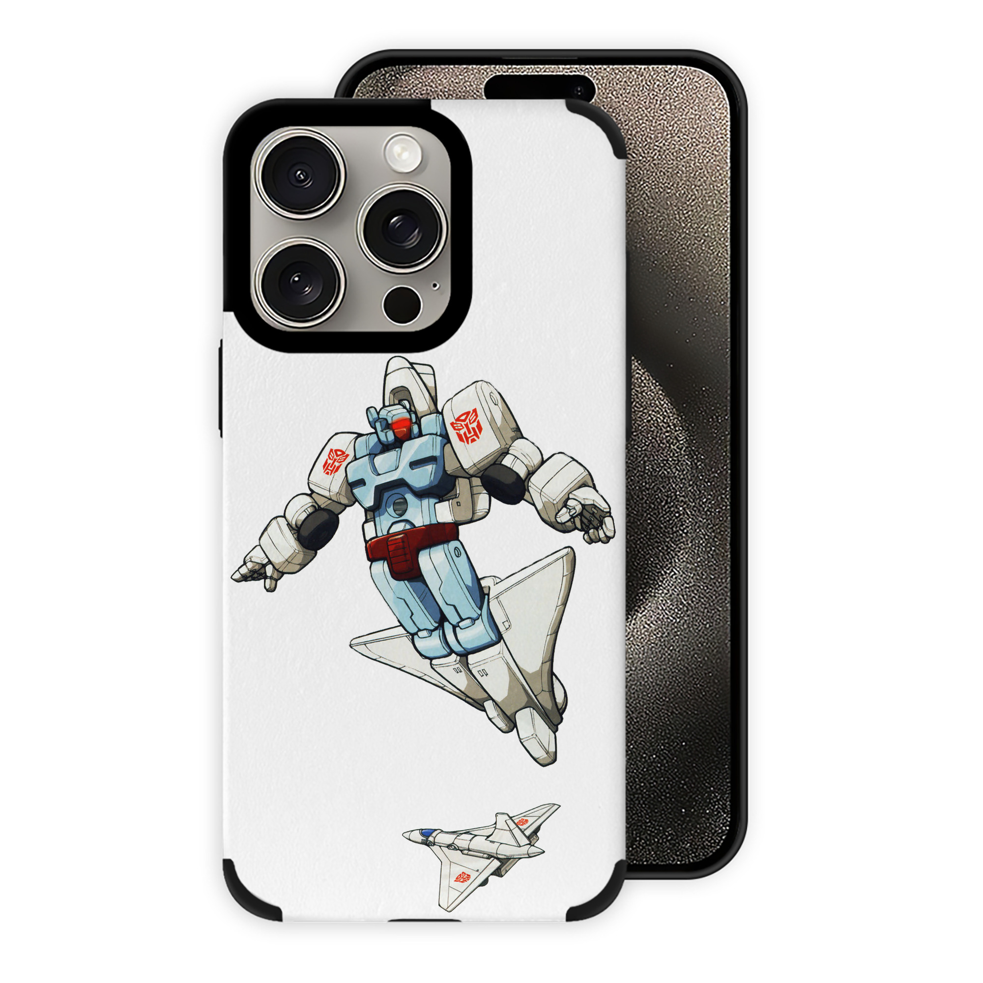 （画像用）  【iPhone15ProMax対応】 PUレザー スマホケース 耐衝撃＆黄変防止
