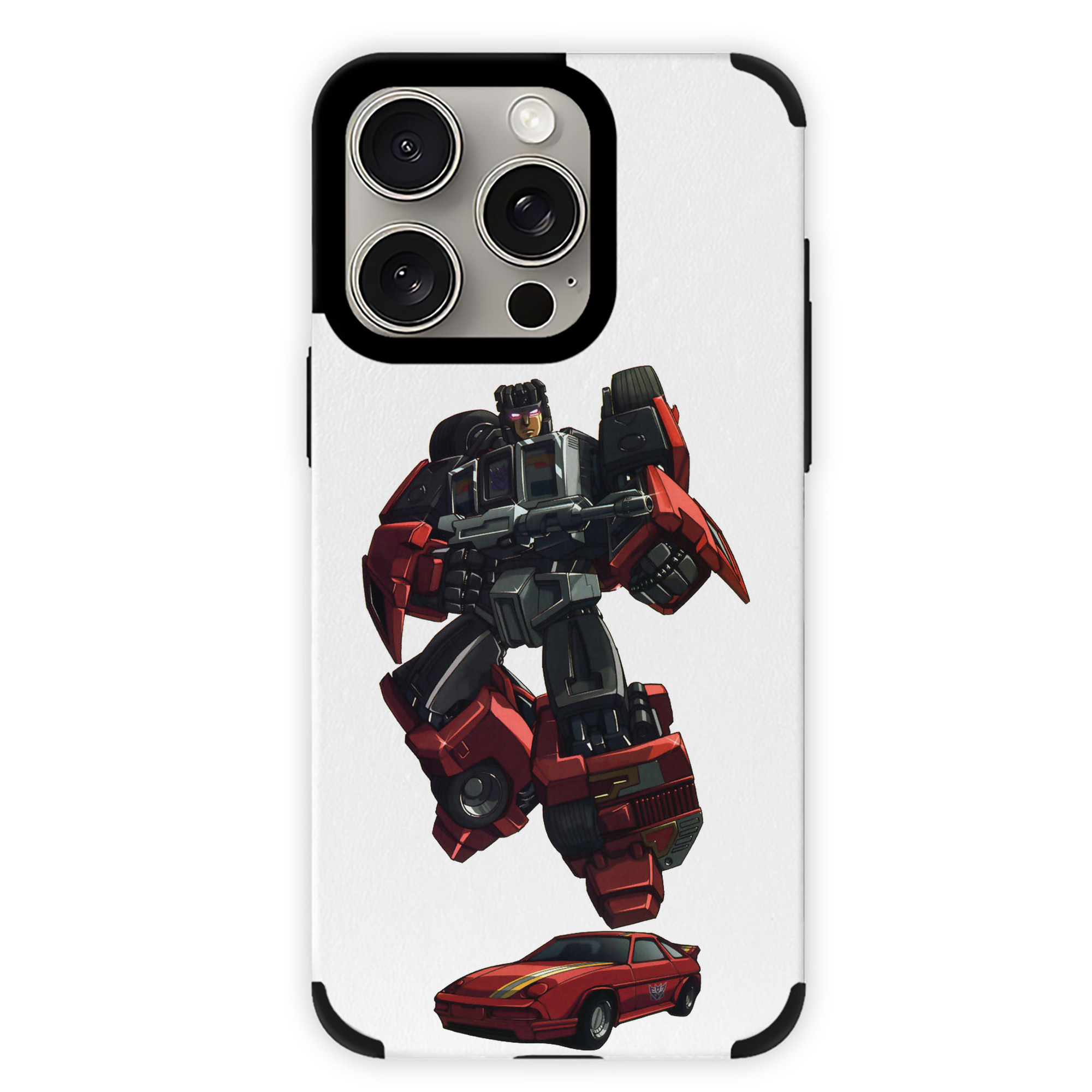（画像用）  【iPhone15ProMax対応】 PUレザー スマホケース 耐衝撃＆黄変防止