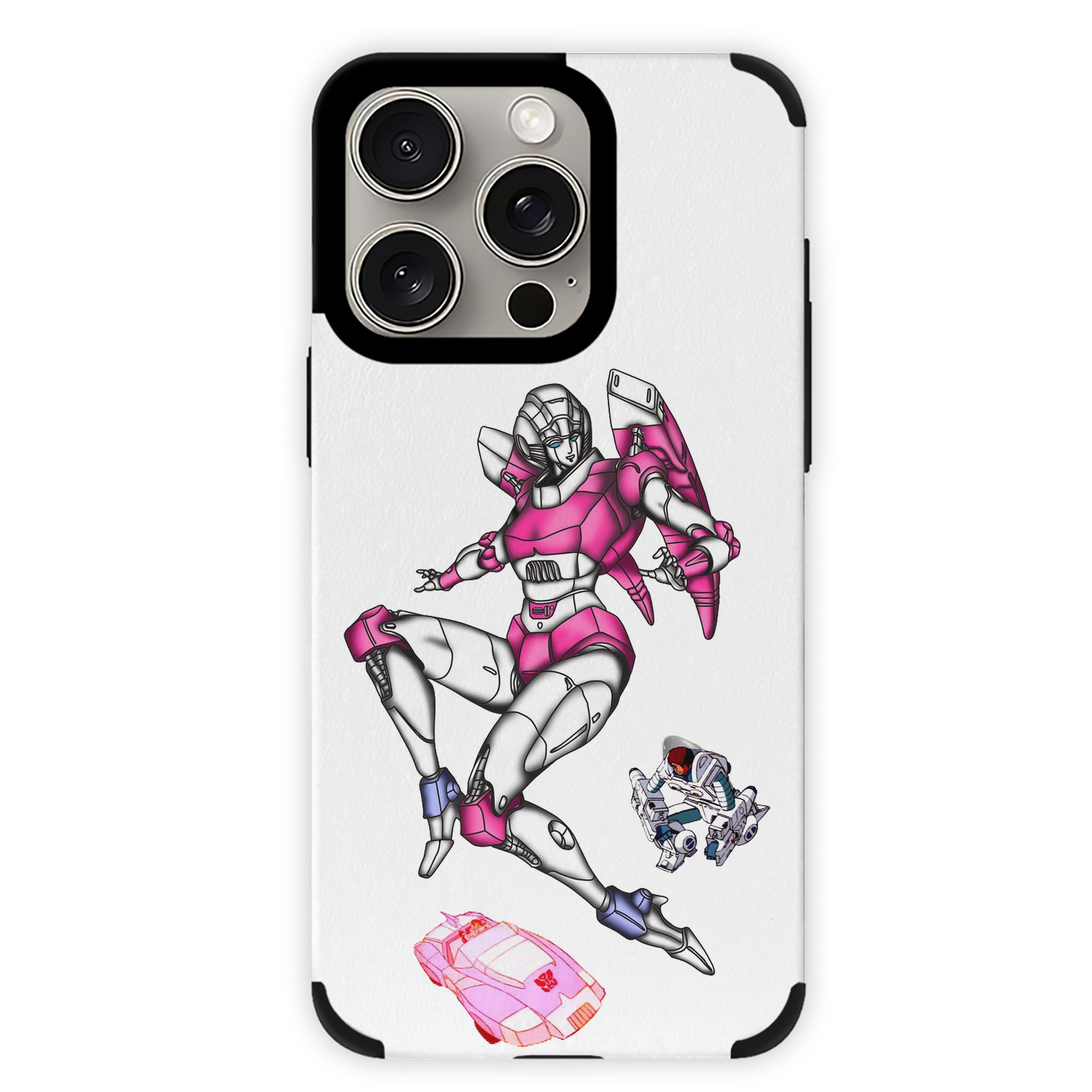 （画像用）  【iPhone15ProMax対応】 PUレザー スマホケース 耐衝撃＆黄変防止