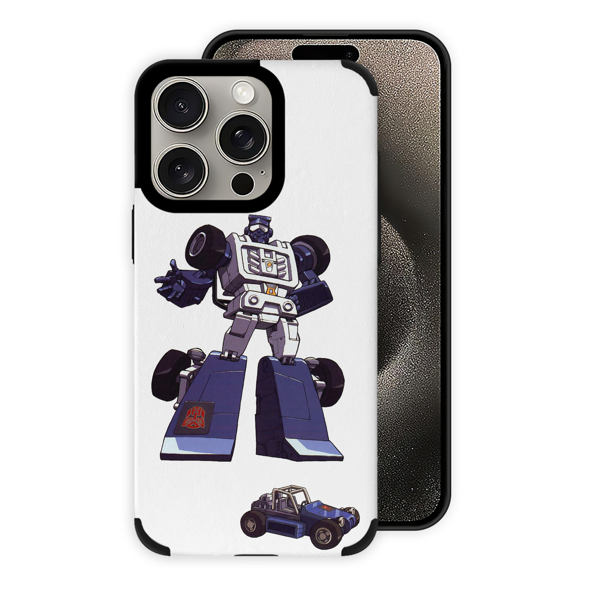 （画像用）  【iPhone15ProMax対応】 PUレザー スマホケース 耐衝撃＆黄変防止