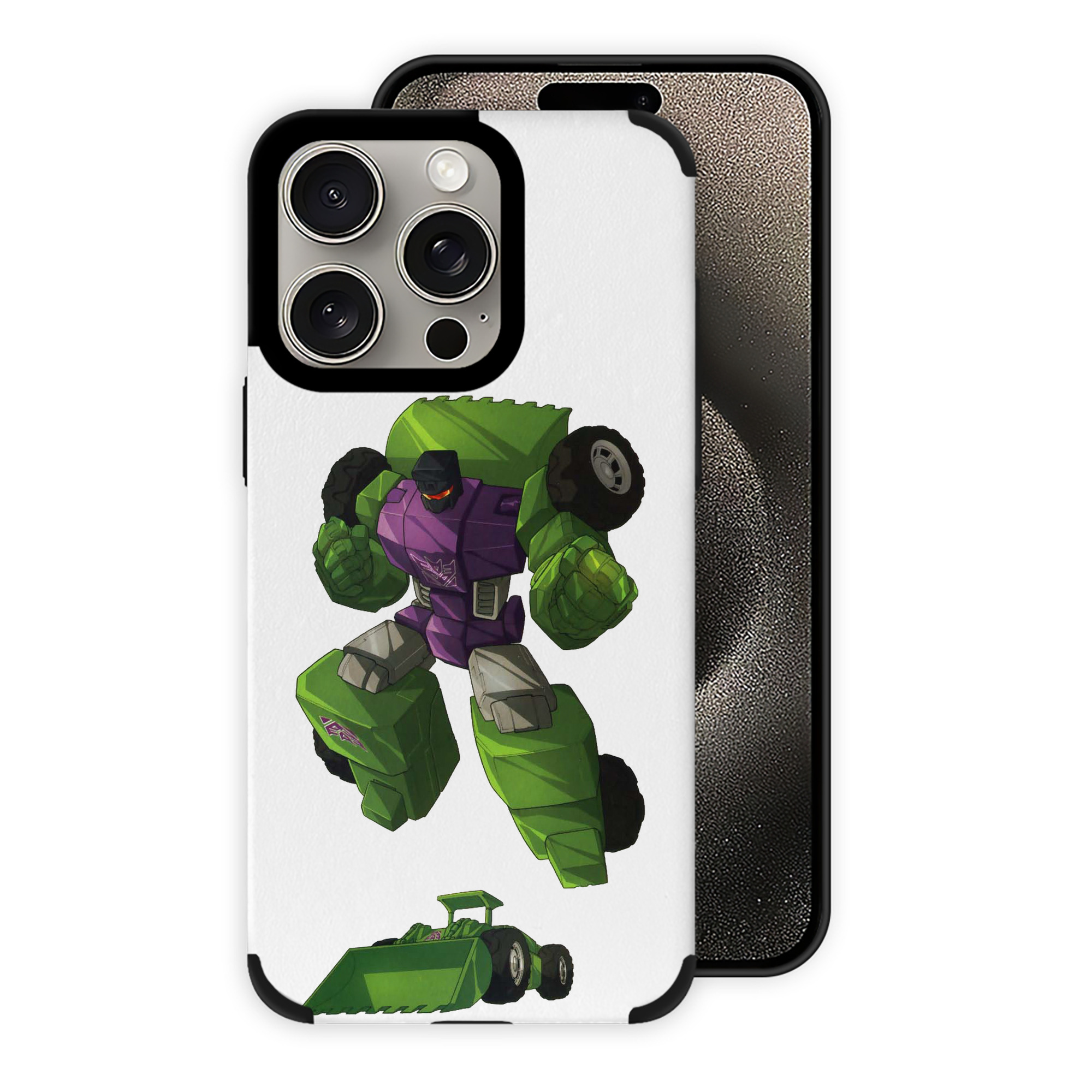 （画像用）  【iPhone15ProMax対応】 PUレザー スマホケース 耐衝撃＆黄変防止