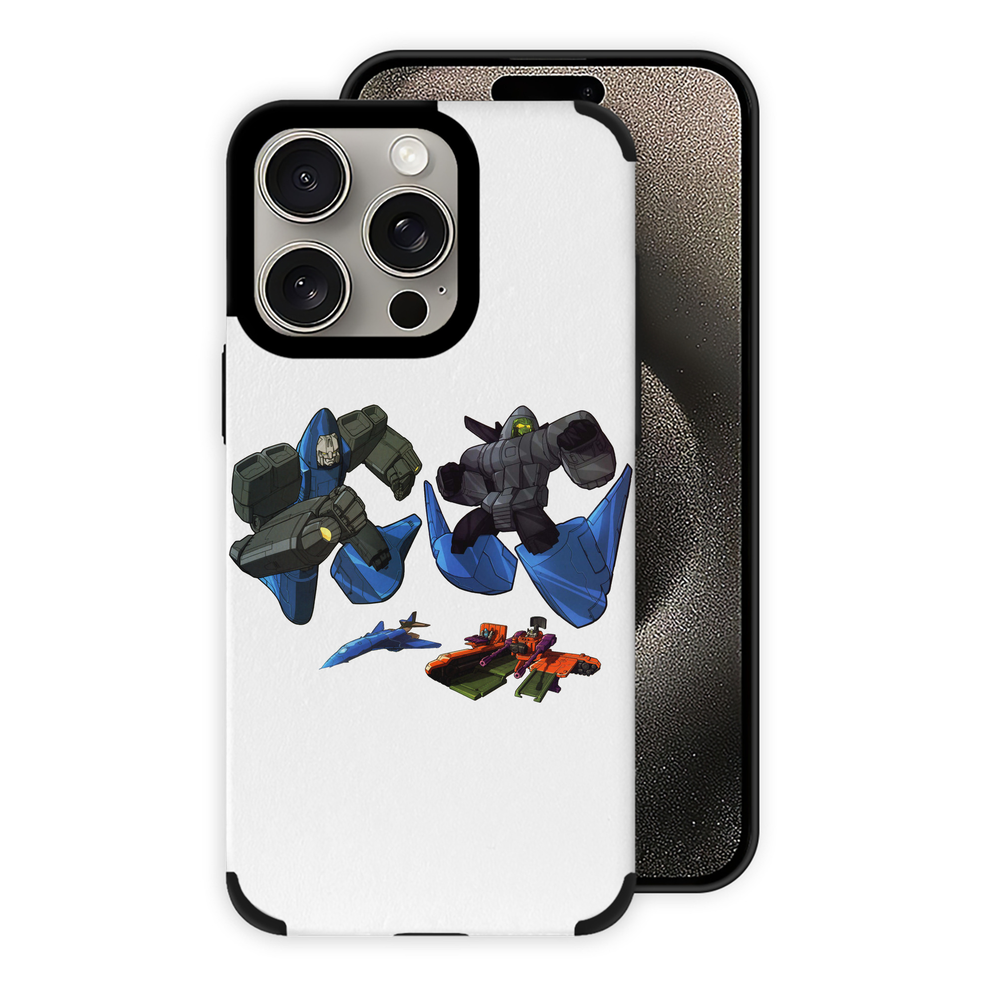 （画像用）  【iPhone15ProMax対応】 PUレザー スマホケース 耐衝撃＆黄変防止
