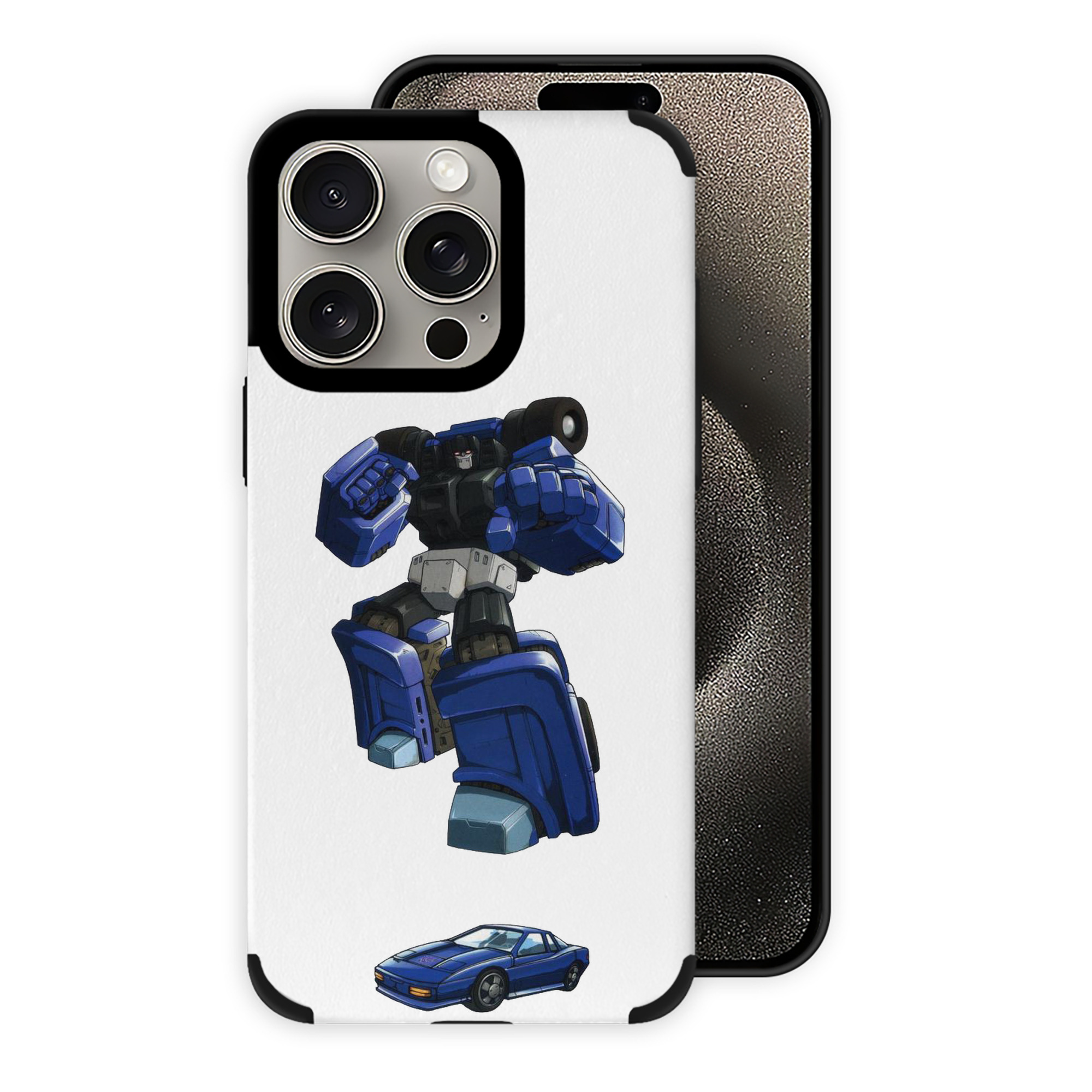 （画像用）  【iPhone15ProMax対応】 PUレザー スマホケース 耐衝撃＆黄変防止