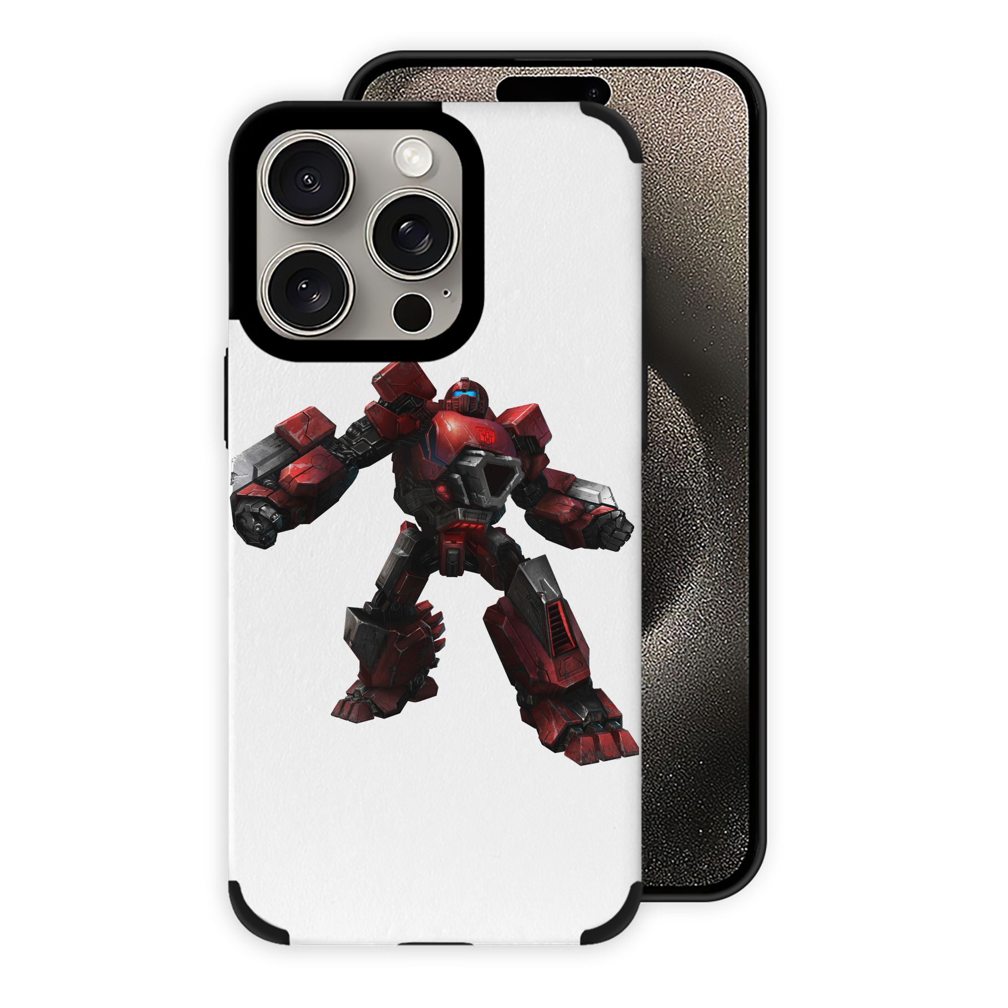 （画像用）  【iPhone15ProMax対応】 PUレザー スマホケース 耐衝撃＆黄変防止