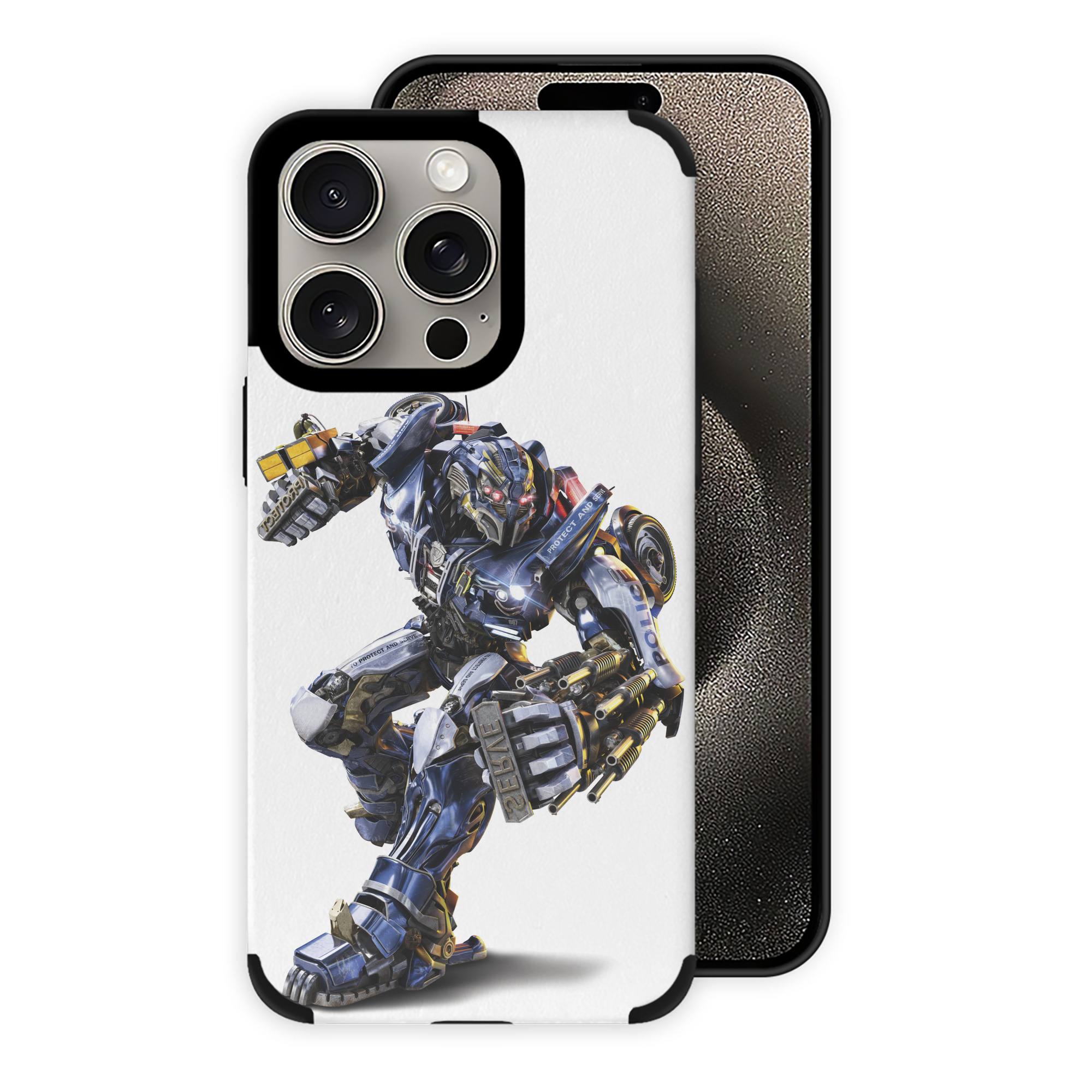 （画像用）  【iPhone15ProMax対応】 PUレザー スマホケース 耐衝撃＆黄変防止