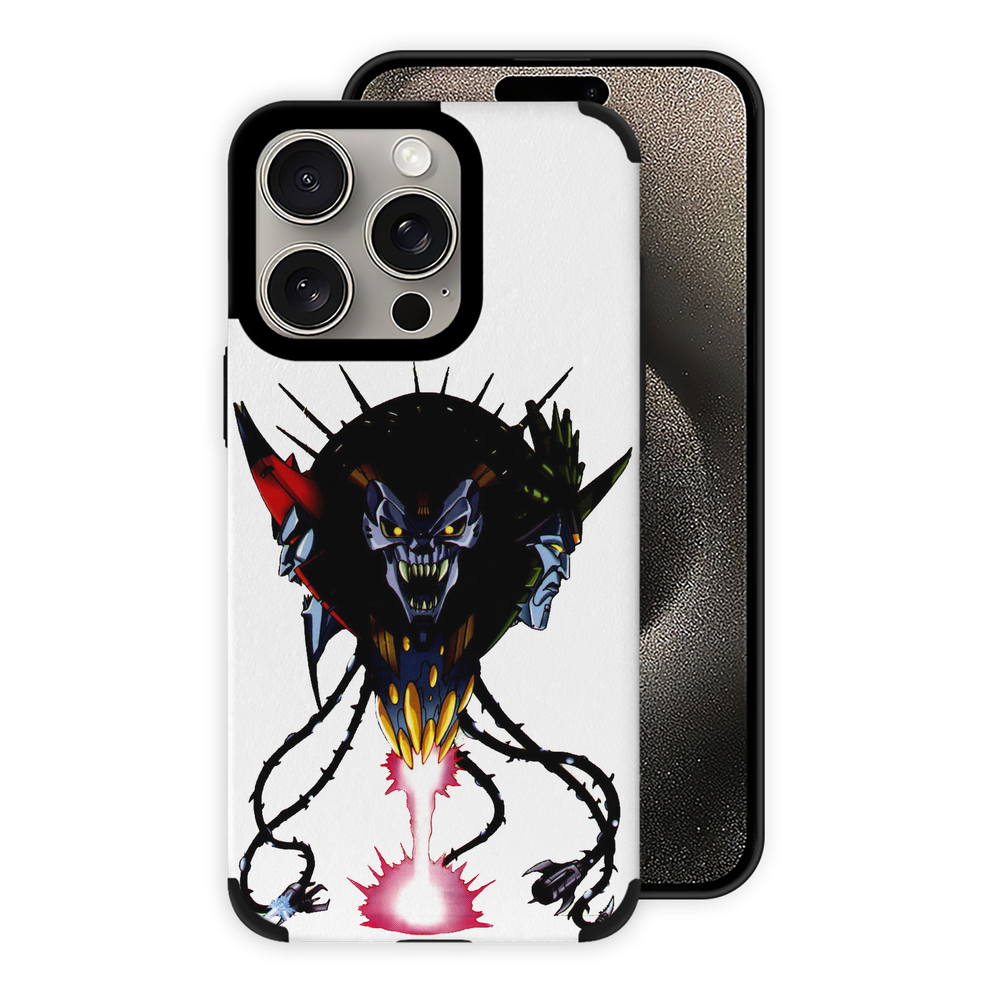 （画像用）  【iPhone15ProMax対応】 PUレザー スマホケース 耐衝撃＆黄変防止