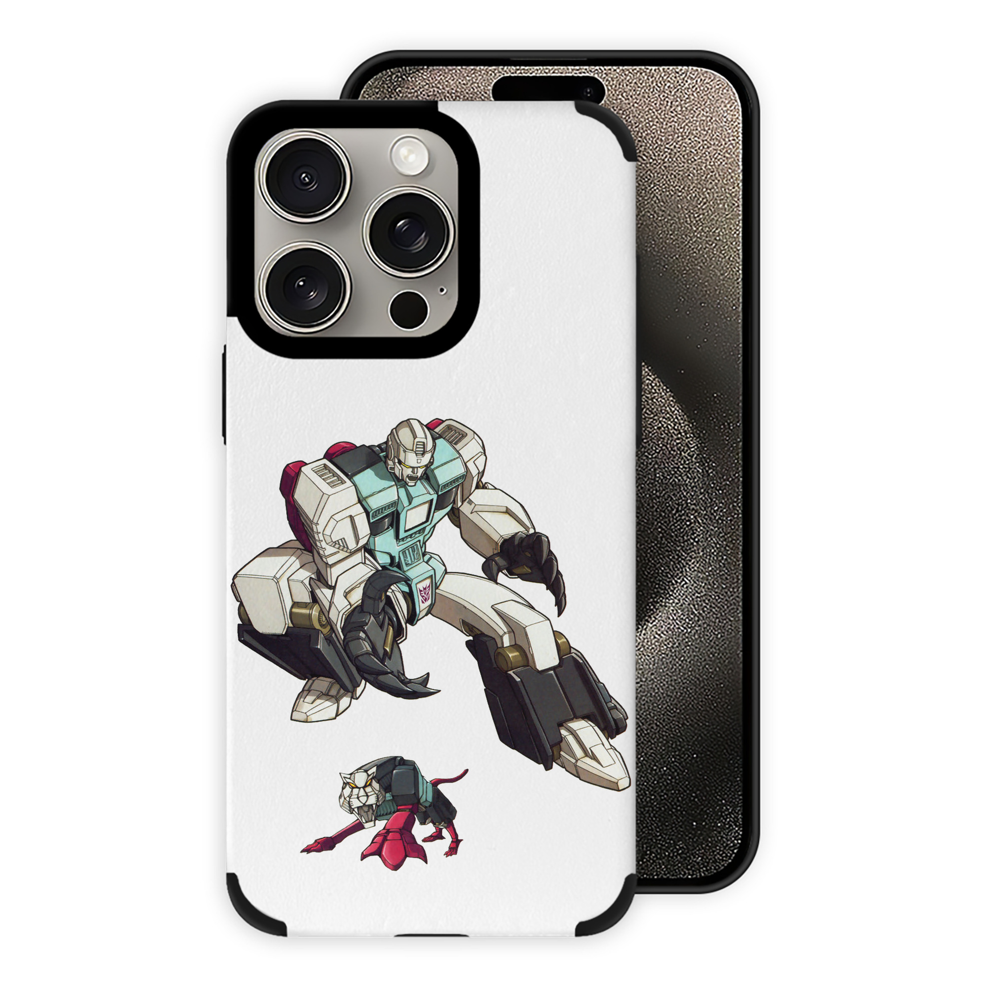 （画像用）  【iPhone15ProMax対応】 PUレザー スマホケース 耐衝撃＆黄変防止