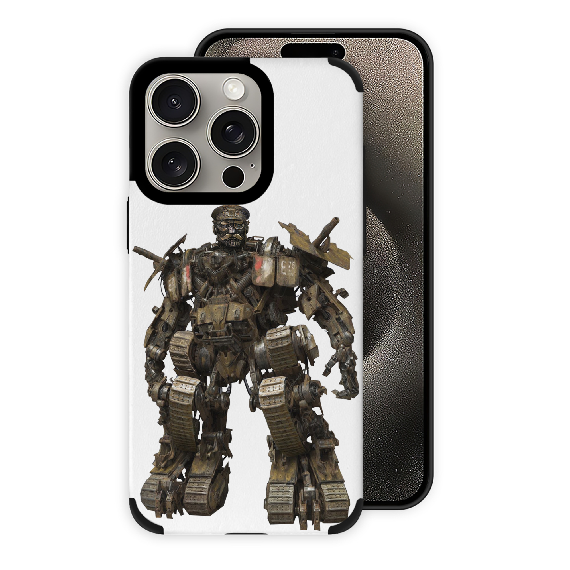 （画像用）  【iPhone15ProMax対応】 PUレザー スマホケース 耐衝撃＆黄変防止