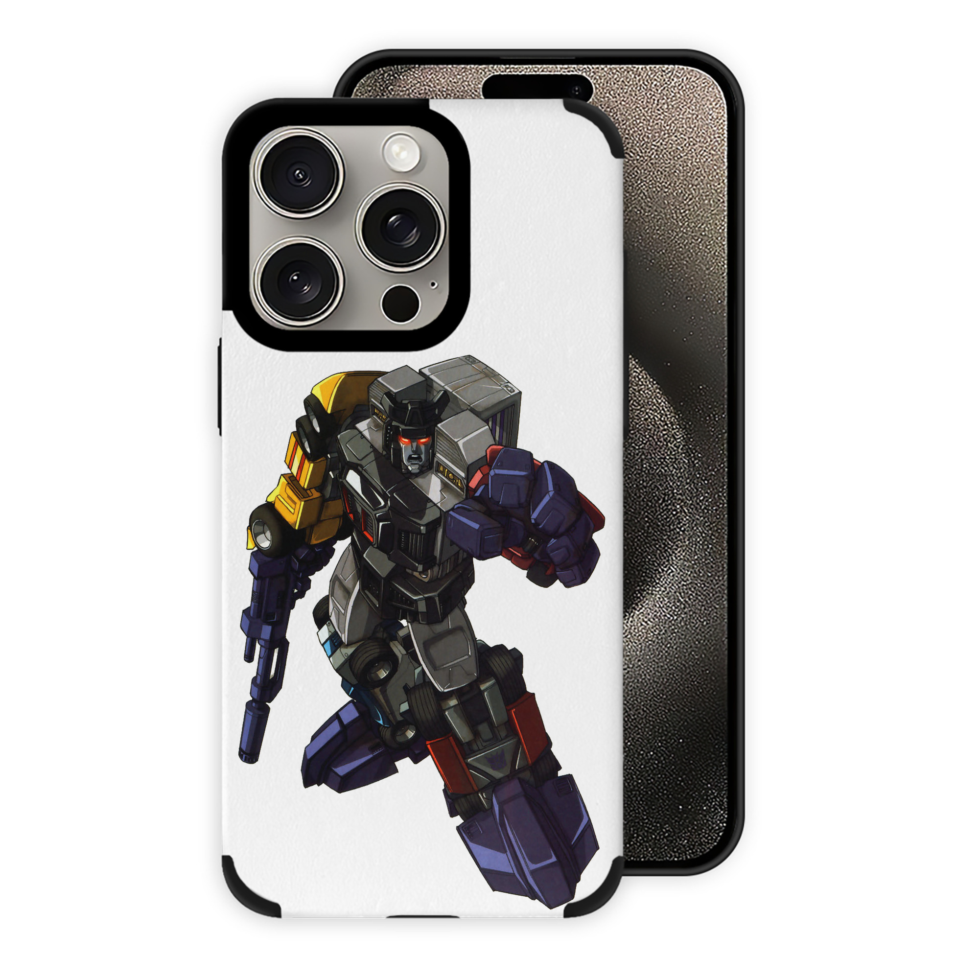 （画像用）  【iPhone15ProMax対応】 PUレザー スマホケース 耐衝撃＆黄変防止