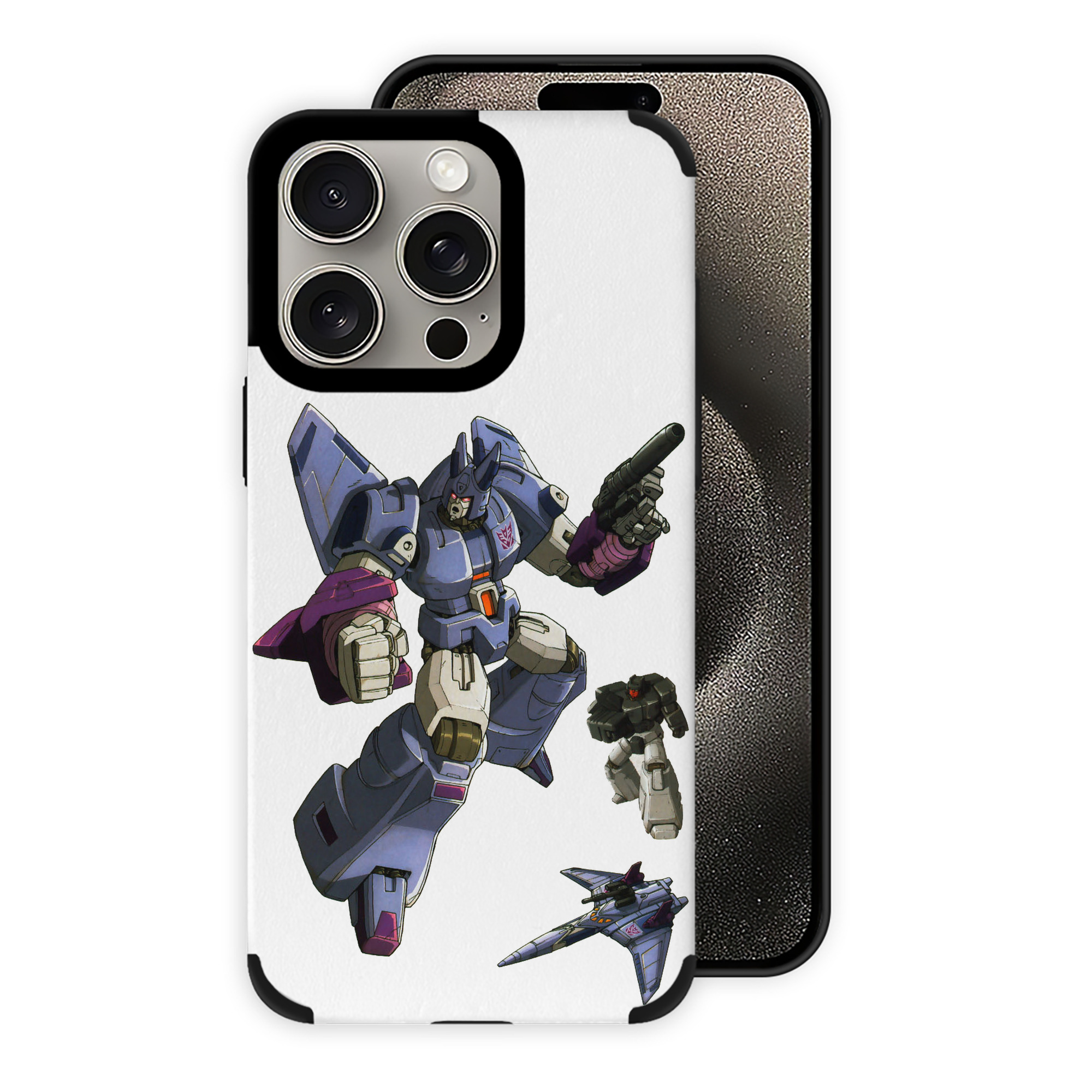 （画像用）  【iPhone15ProMax対応】 PUレザー スマホケース 耐衝撃＆黄変防止