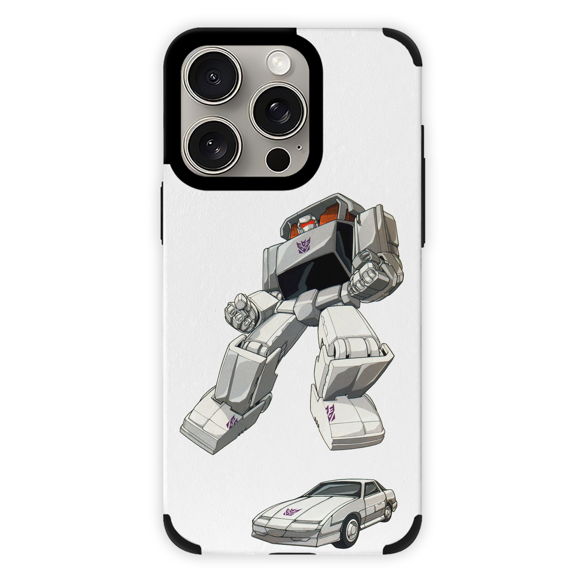 （画像用）  【iPhone15ProMax対応】 PUレザー スマホケース 耐衝撃＆黄変防止