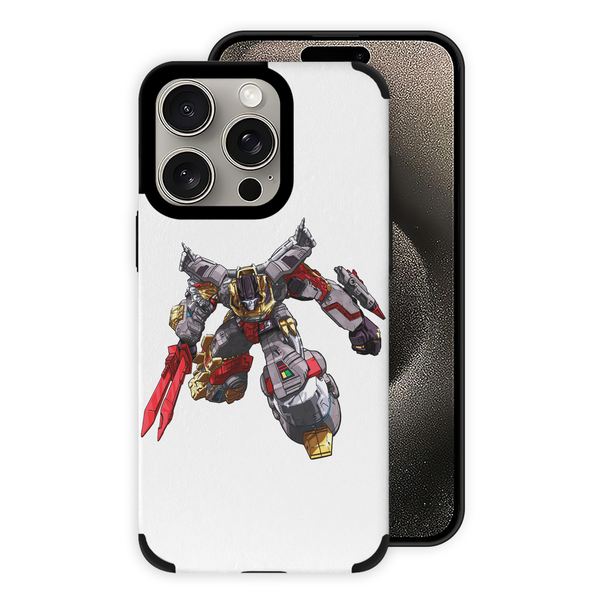 （画像用）  【iPhone15ProMax対応】 PUレザー スマホケース 耐衝撃＆黄変防止