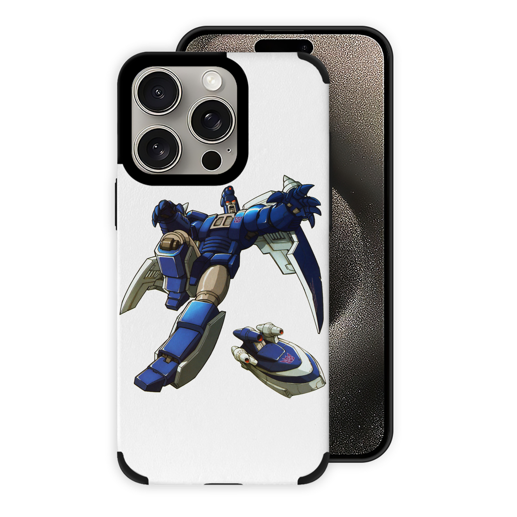 （画像用）  【iPhone15ProMax対応】 PUレザー スマホケース 耐衝撃＆黄変防止