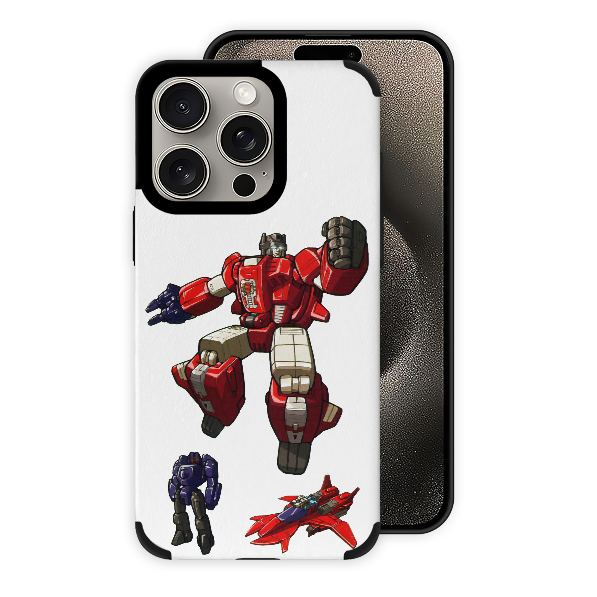（画像用）  【iPhone15ProMax対応】 PUレザー スマホケース 耐衝撃＆黄変防止