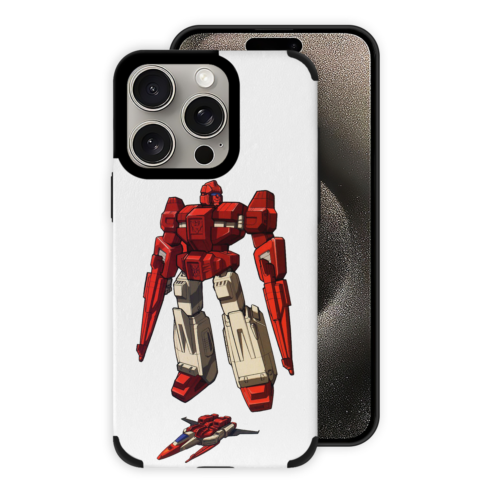 （画像用）  【iPhone15ProMax対応】 PUレザー スマホケース 耐衝撃＆黄変防止