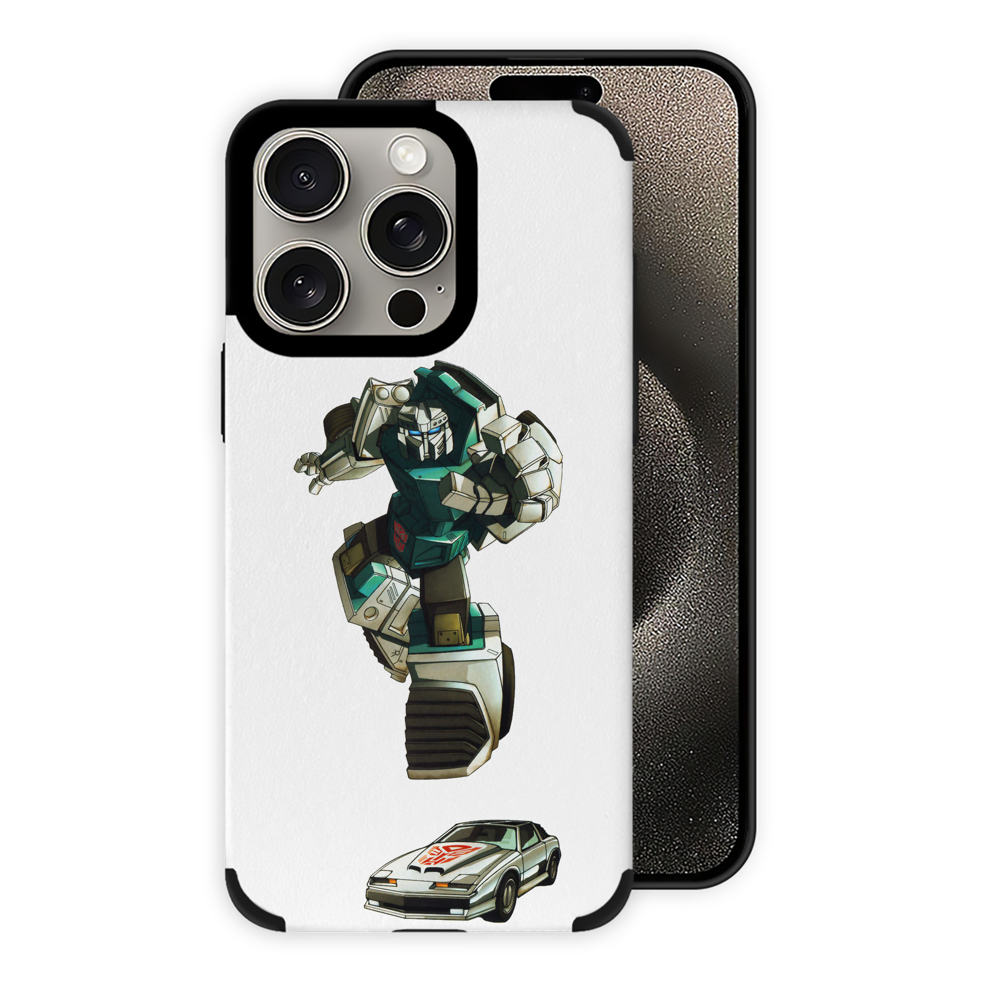 （画像用）  【iPhone15ProMax対応】 PUレザー スマホケース 耐衝撃＆黄変防止
