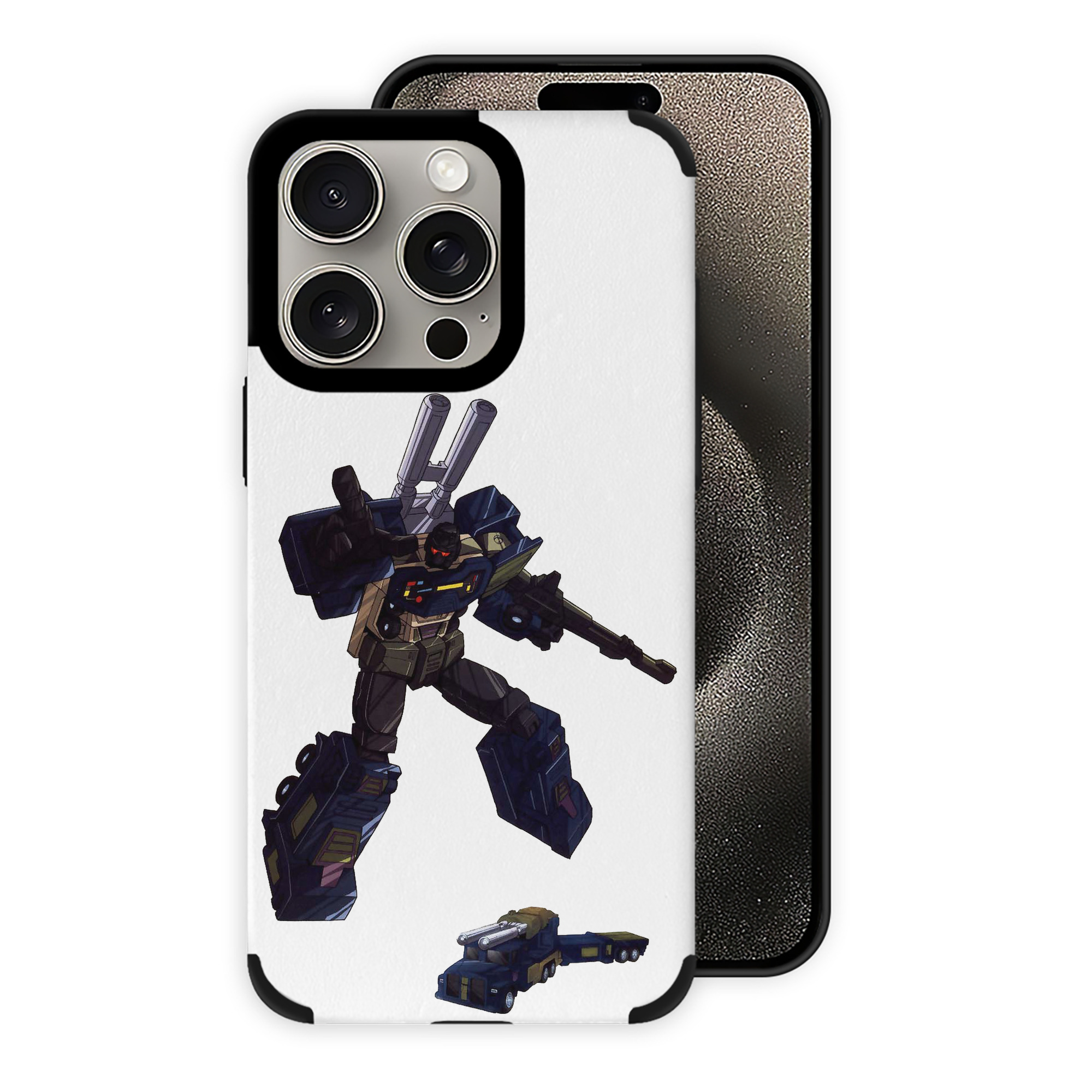 （画像用）  【iPhone15ProMax対応】 PUレザー スマホケース 耐衝撃＆黄変防止