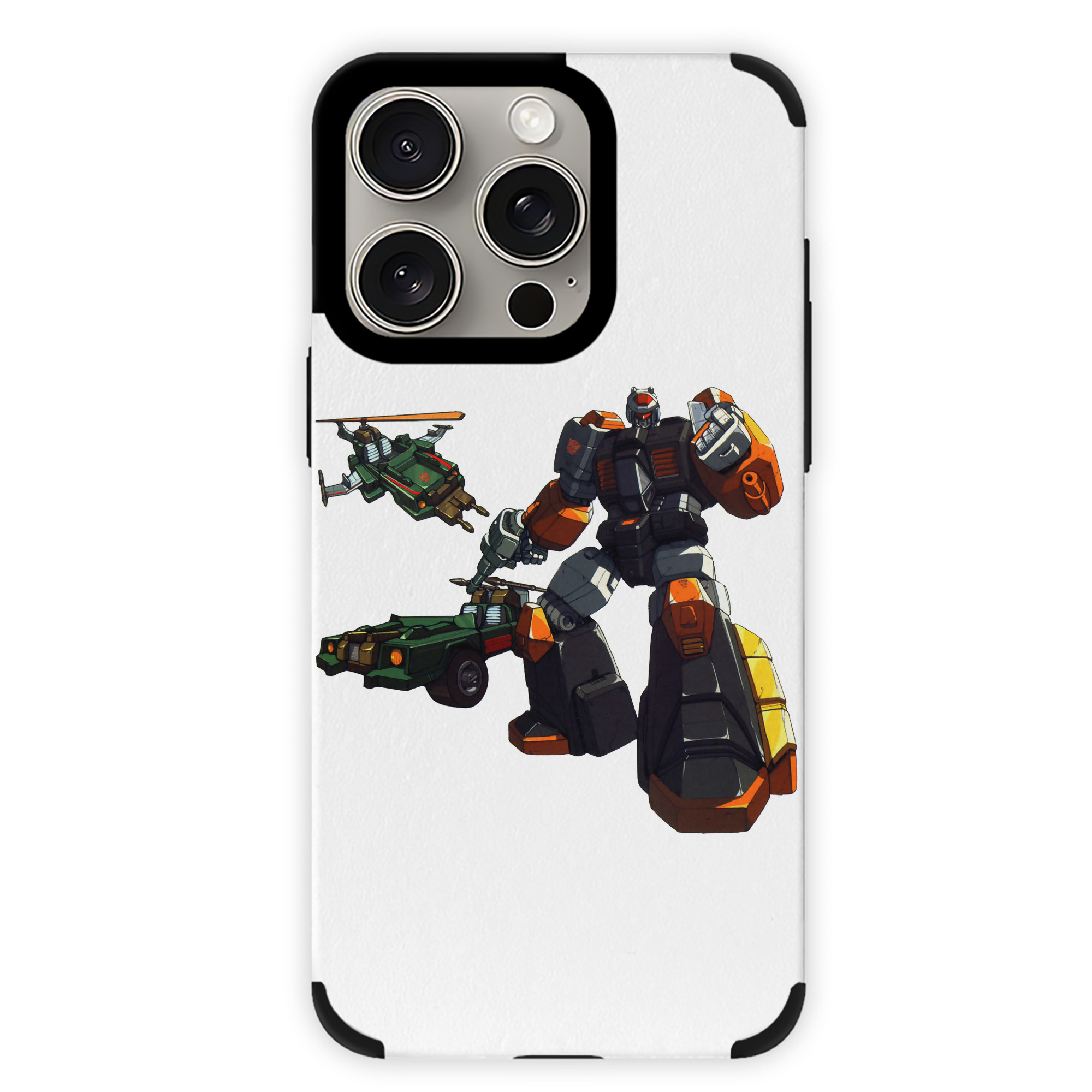 （画像用）  【iPhone15ProMax対応】 PUレザー スマホケース 耐衝撃＆黄変防止