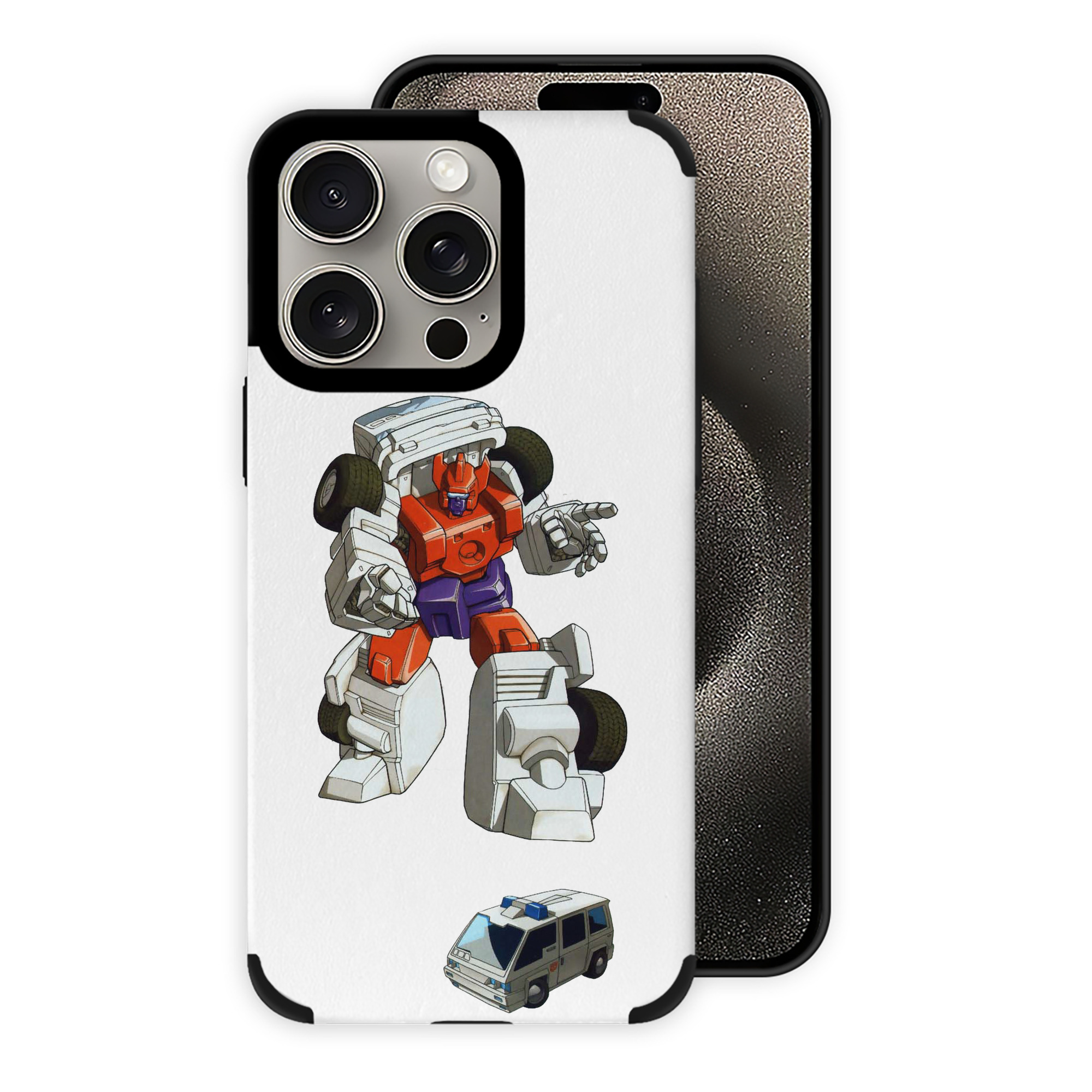 （画像用）  【iPhone15ProMax対応】 PUレザー スマホケース 耐衝撃＆黄変防止