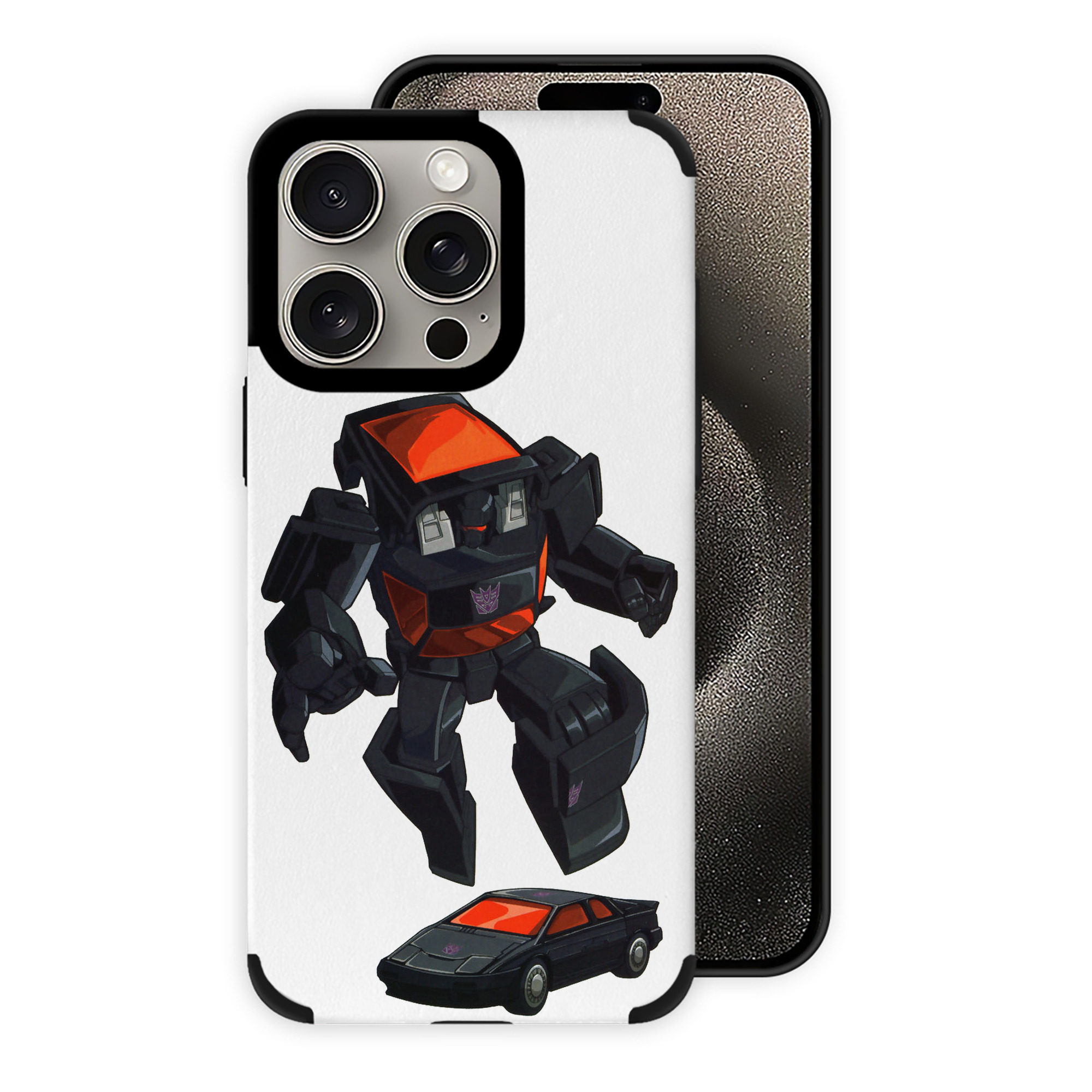 （画像用）  【iPhone15ProMax対応】 PUレザー スマホケース 耐衝撃＆黄変防止