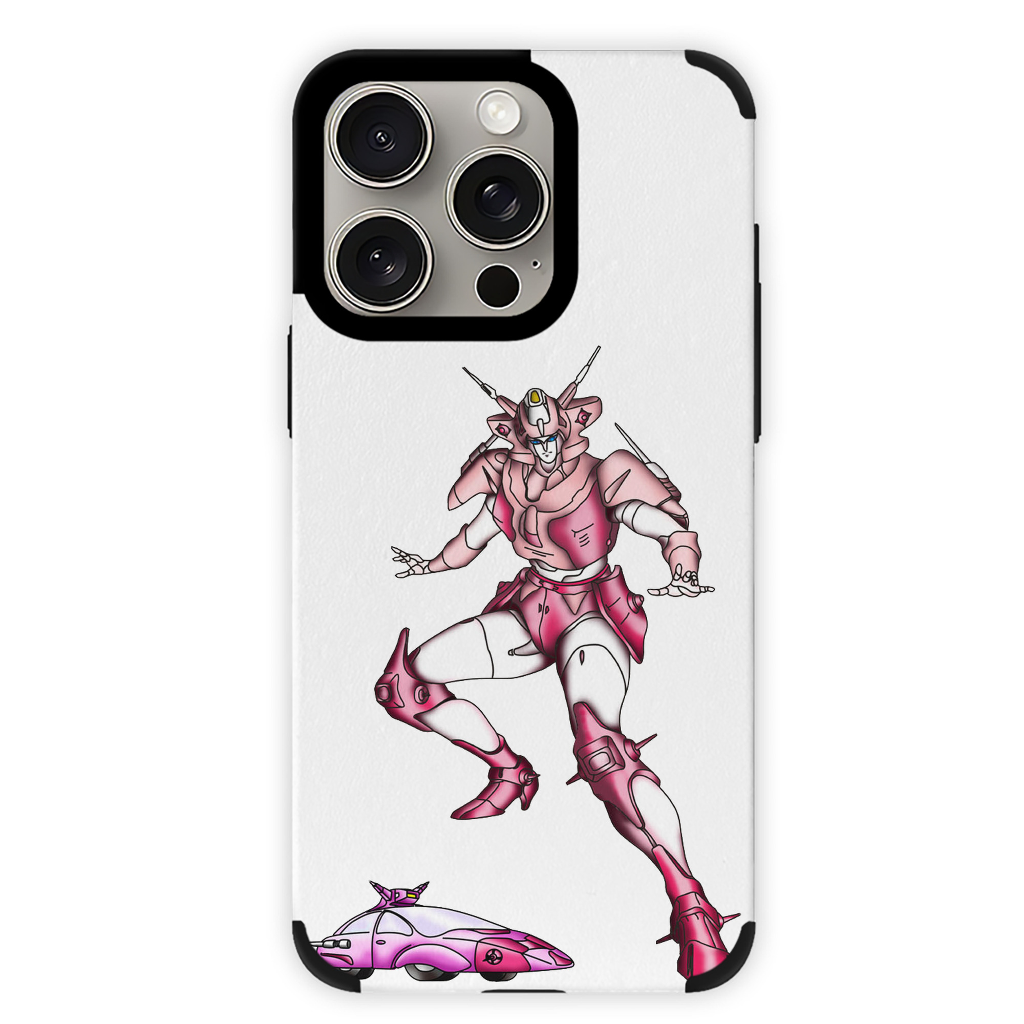 （画像用）  【iPhone15ProMax対応】 PUレザー スマホケース 耐衝撃＆黄変防止