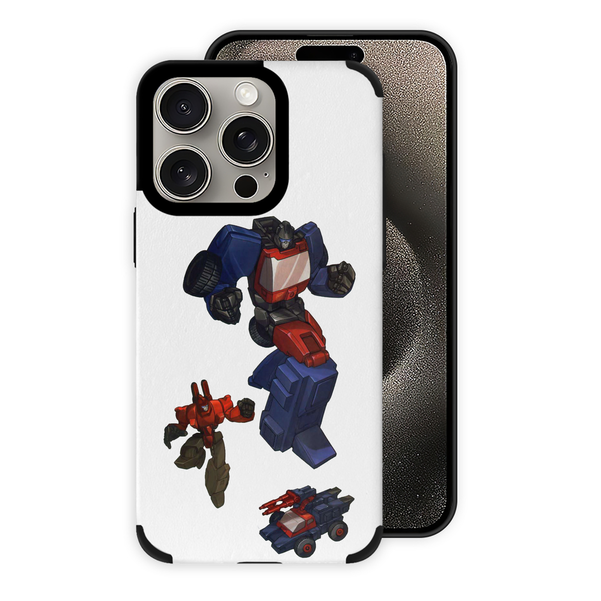 （画像用）  【iPhone15ProMax対応】 PUレザー スマホケース 耐衝撃＆黄変防止