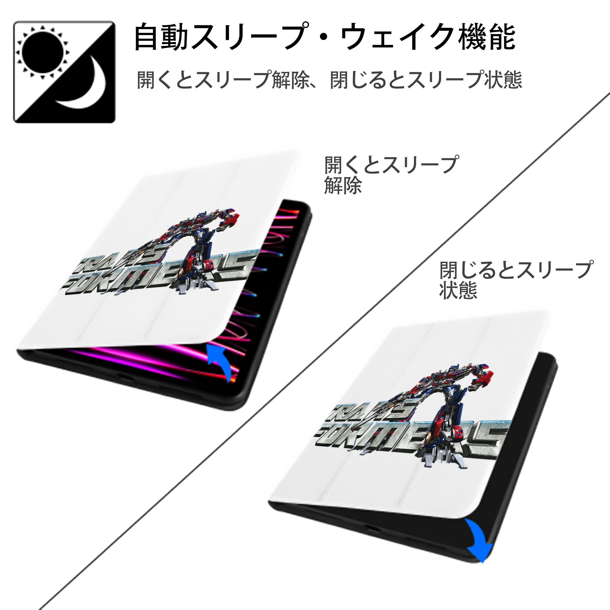  IPad ケース ペン収納付き 三つ折りスタンド PUレザー×シリコン 対応機種9.5/10.5/10.9インチ