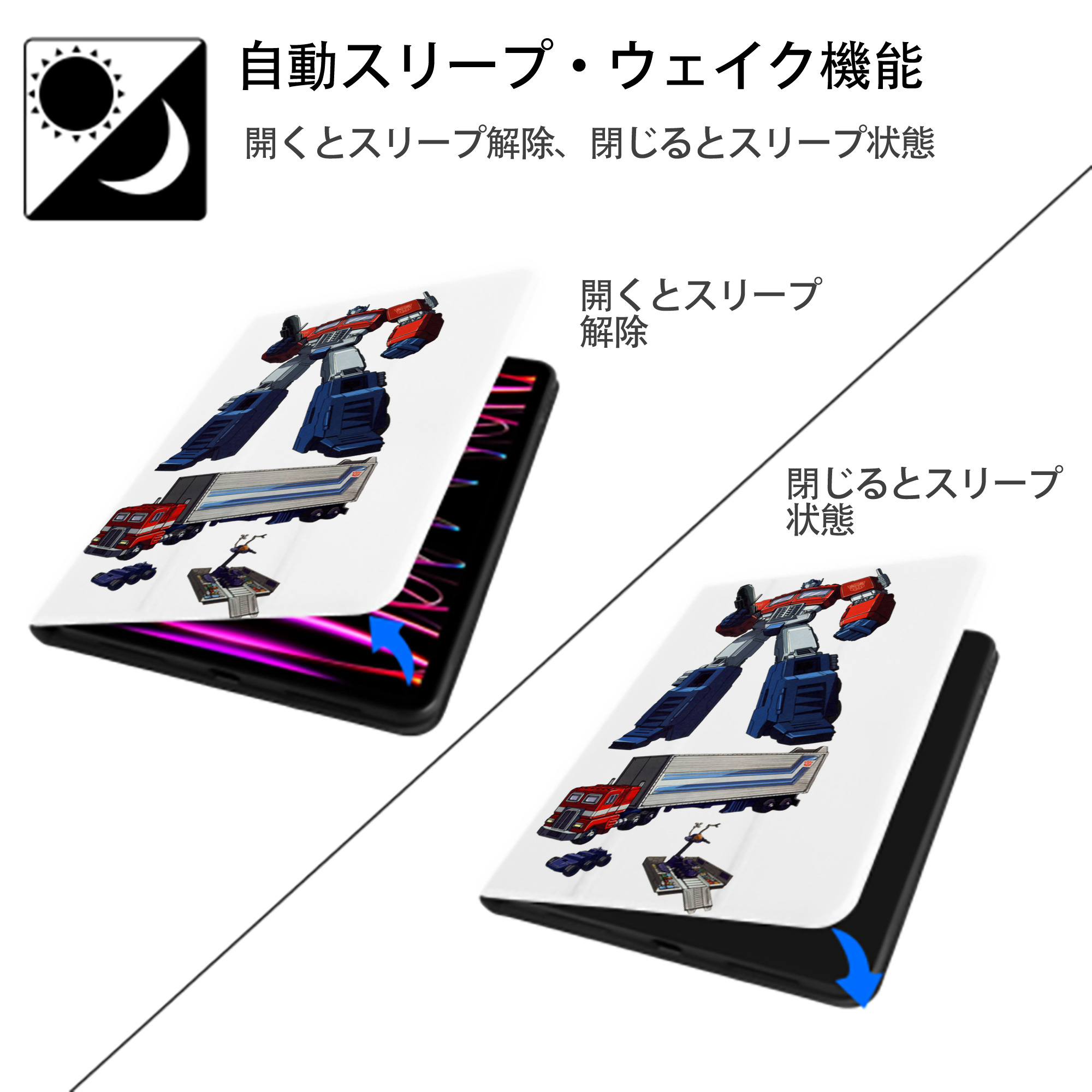  IPad ケース ペン収納付き 三つ折りスタンド PUレザー×シリコン 対応機種9.5/10.5/10.9インチ