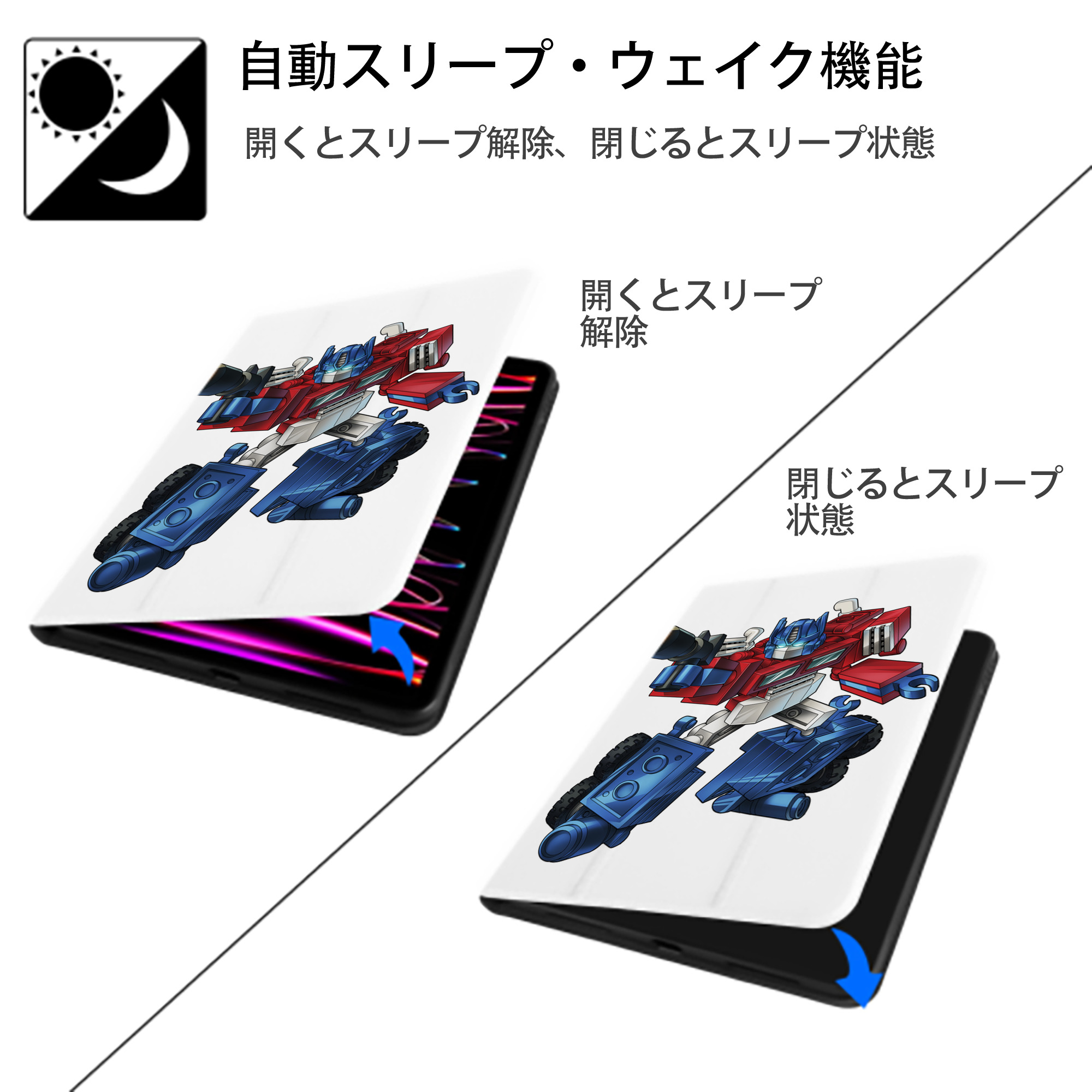  IPad ケース ペン収納付き 三つ折りスタンド PUレザー×シリコン 対応機種9.5/10.5/10.9インチ