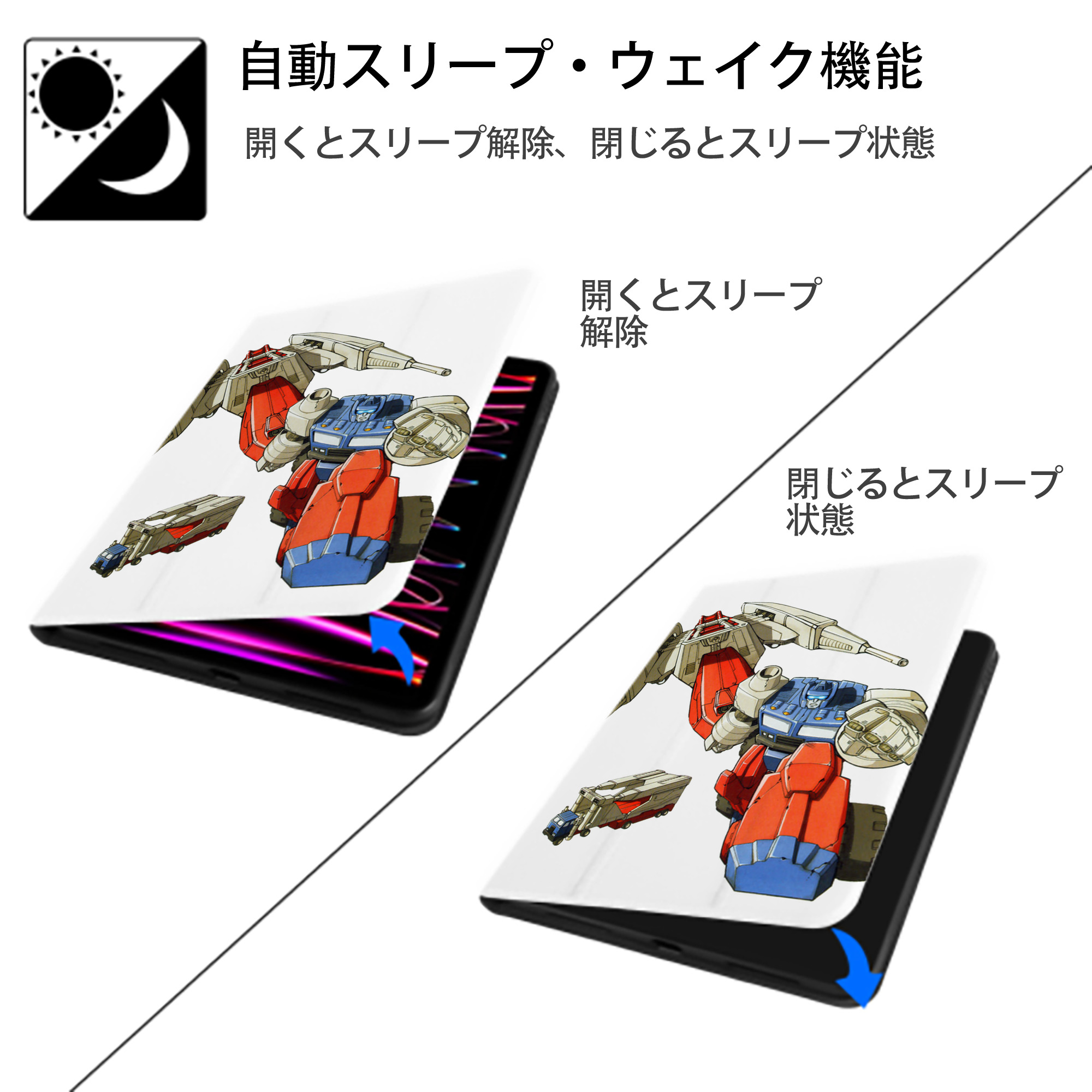  IPad ケース ペン収納付き 三つ折りスタンド PUレザー×シリコン 対応機種9.5/10.5/10.9インチ
