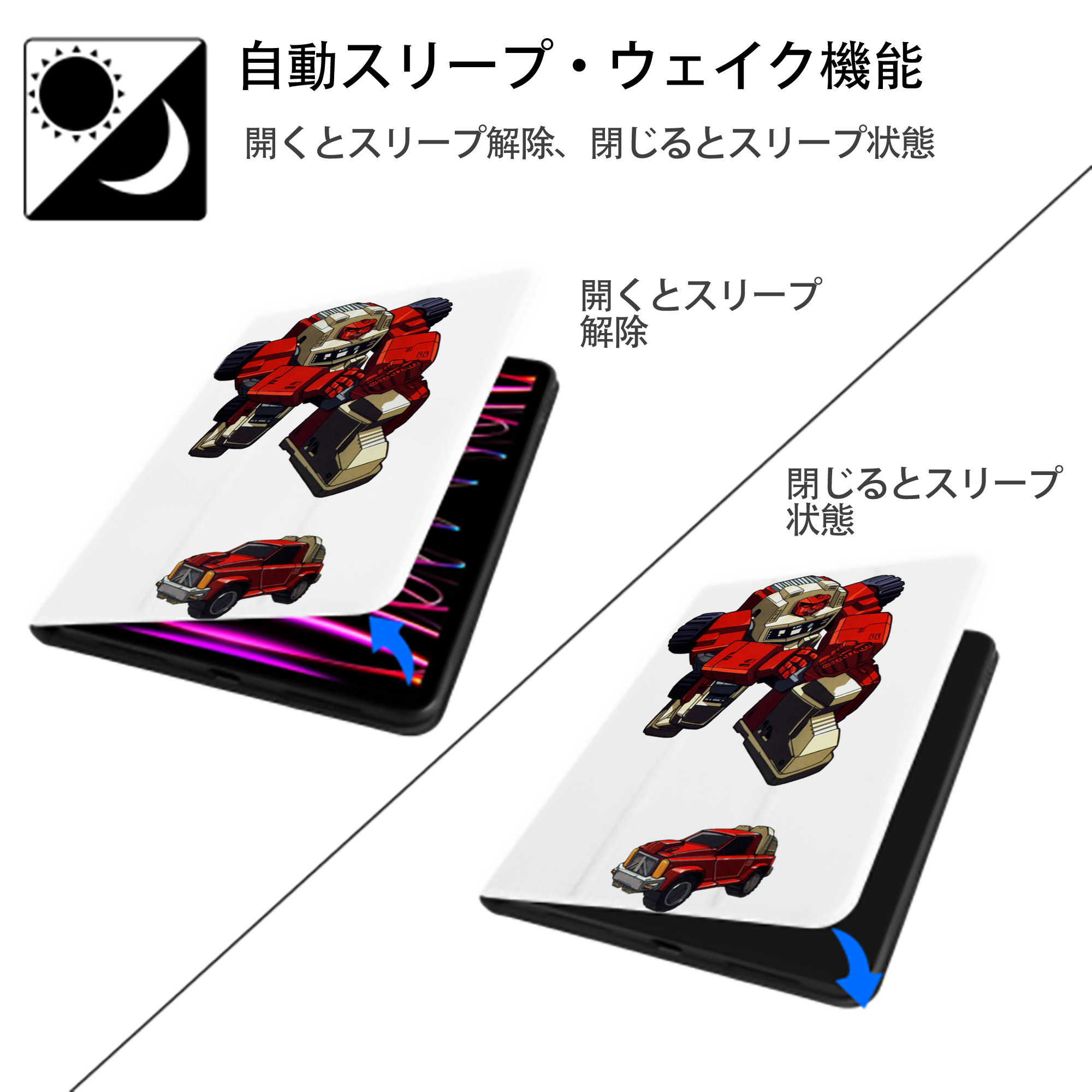  IPad ケース ペン収納付き 三つ折りスタンド PUレザー×シリコン 対応機種9.5/10.5/10.9インチ