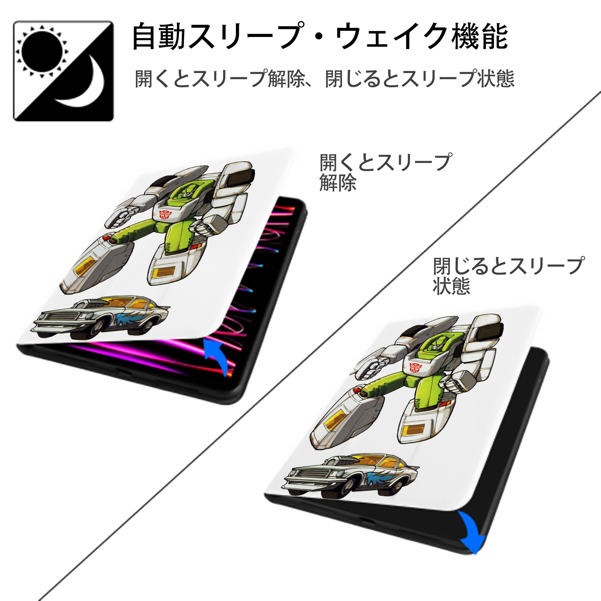  IPad ケース ペン収納付き 三つ折りスタンド PUレザー×シリコン 対応機種9.5/10.5/10.9インチ
