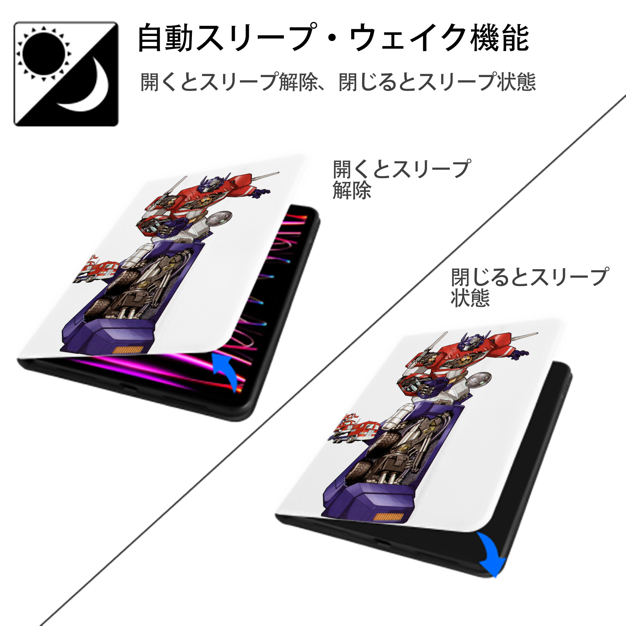  IPad ケース ペン収納付き 三つ折りスタンド PUレザー×シリコン 対応機種9.5/10.5/10.9インチ