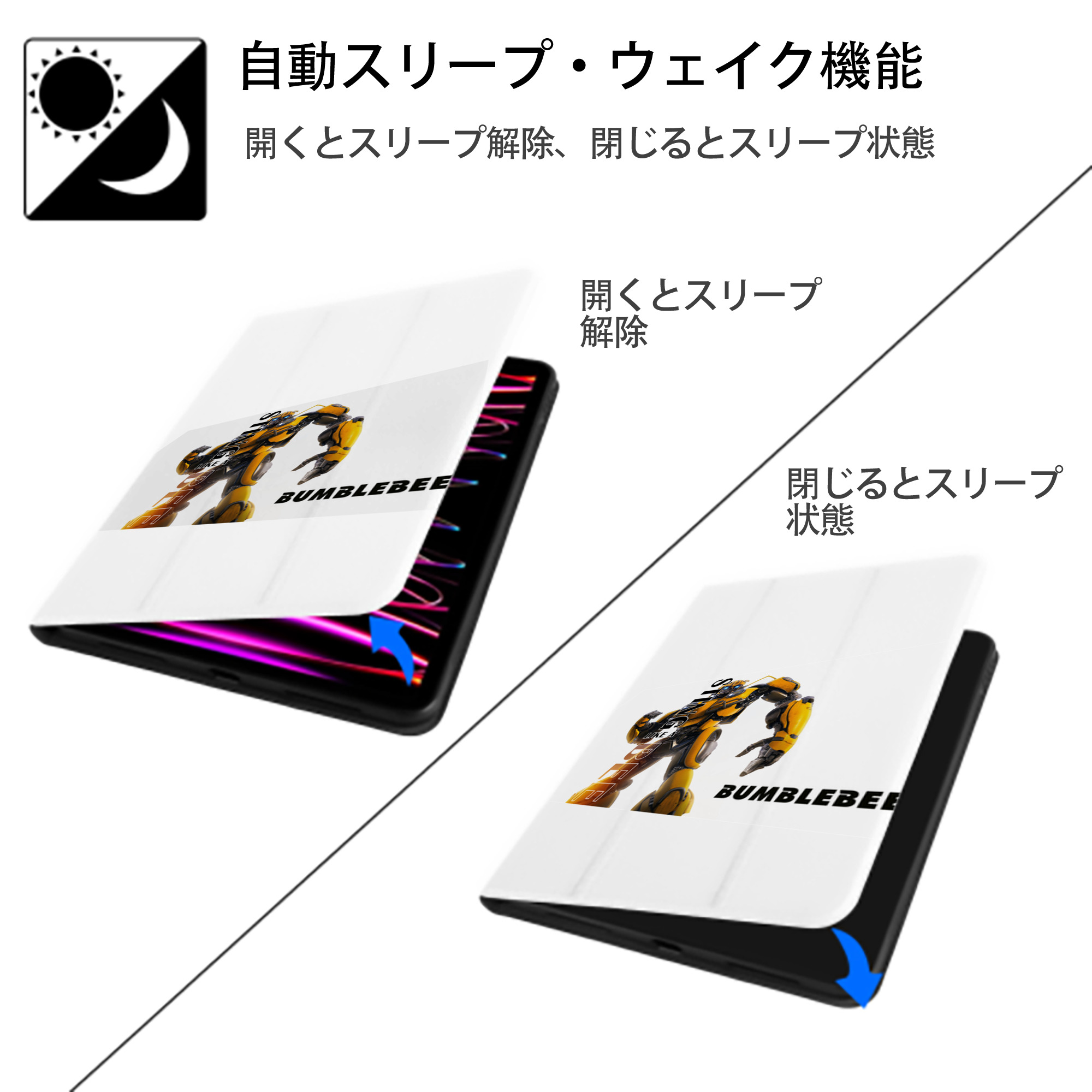  IPad ケース ペン収納付き 三つ折りスタンド PUレザー×シリコン 対応機種9.5/10.5/10.9インチ