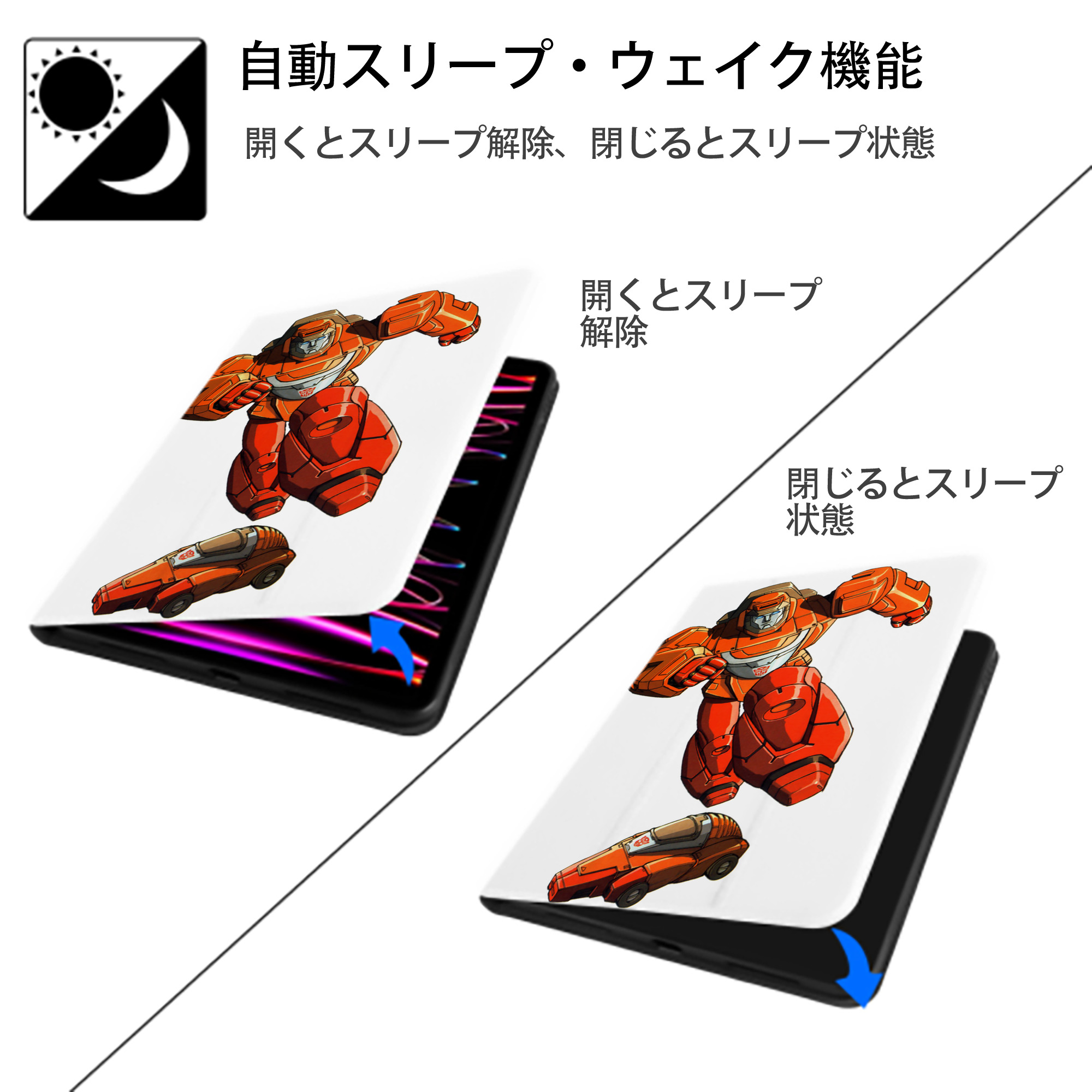  IPad ケース ペン収納付き 三つ折りスタンド PUレザー×シリコン 対応機種9.5/10.5/10.9インチ