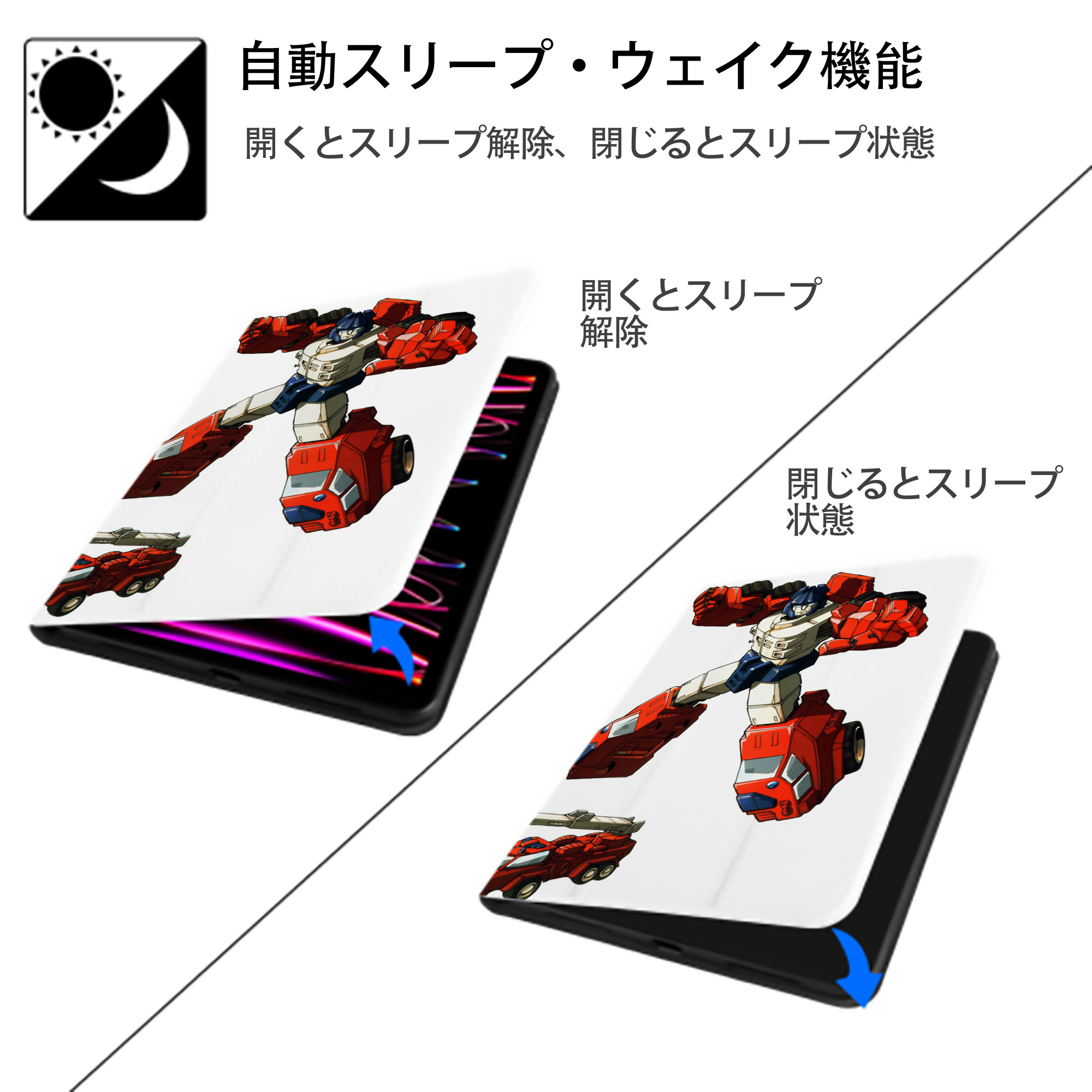  IPad ケース ペン収納付き 三つ折りスタンド PUレザー×シリコン 対応機種9.5/10.5/10.9インチ