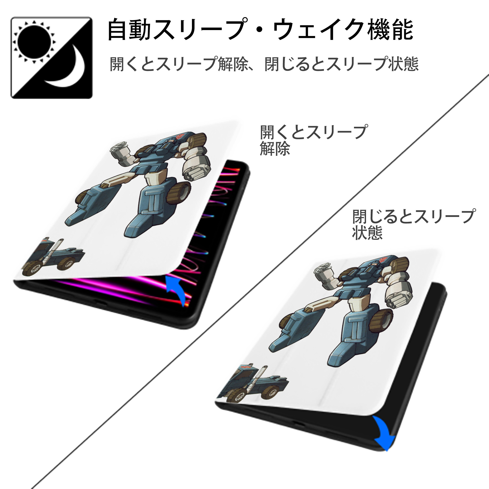  IPad ケース ペン収納付き 三つ折りスタンド PUレザー×シリコン 対応機種9.5/10.5/10.9インチ
