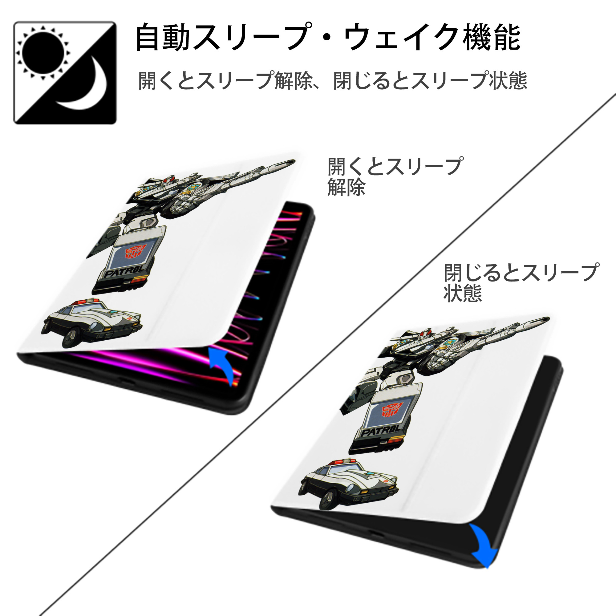  IPad ケース ペン収納付き 三つ折りスタンド PUレザー×シリコン 対応機種9.5/10.5/10.9インチ