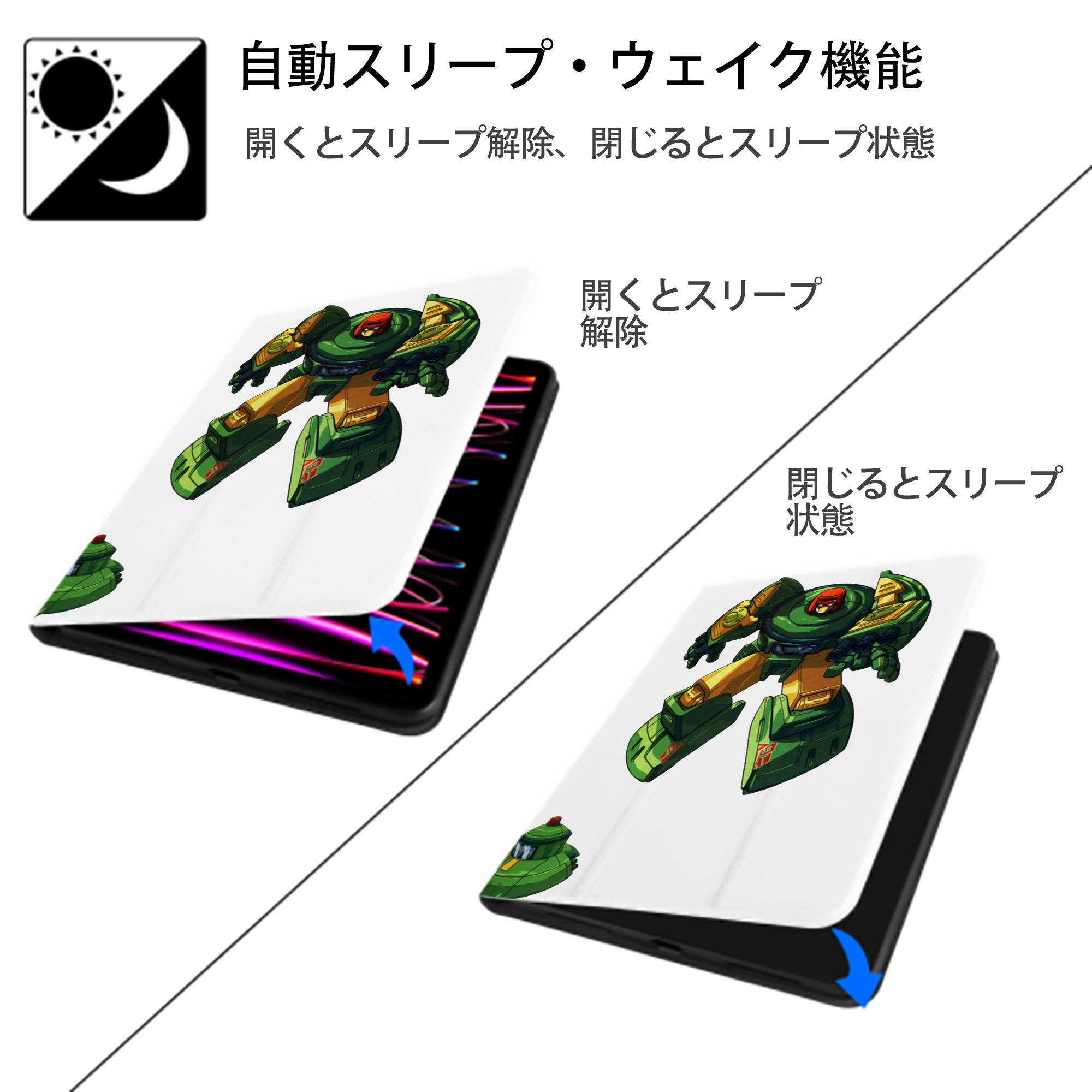  IPad ケース ペン収納付き 三つ折りスタンド PUレザー×シリコン 対応機種9.5/10.5/10.9インチ
