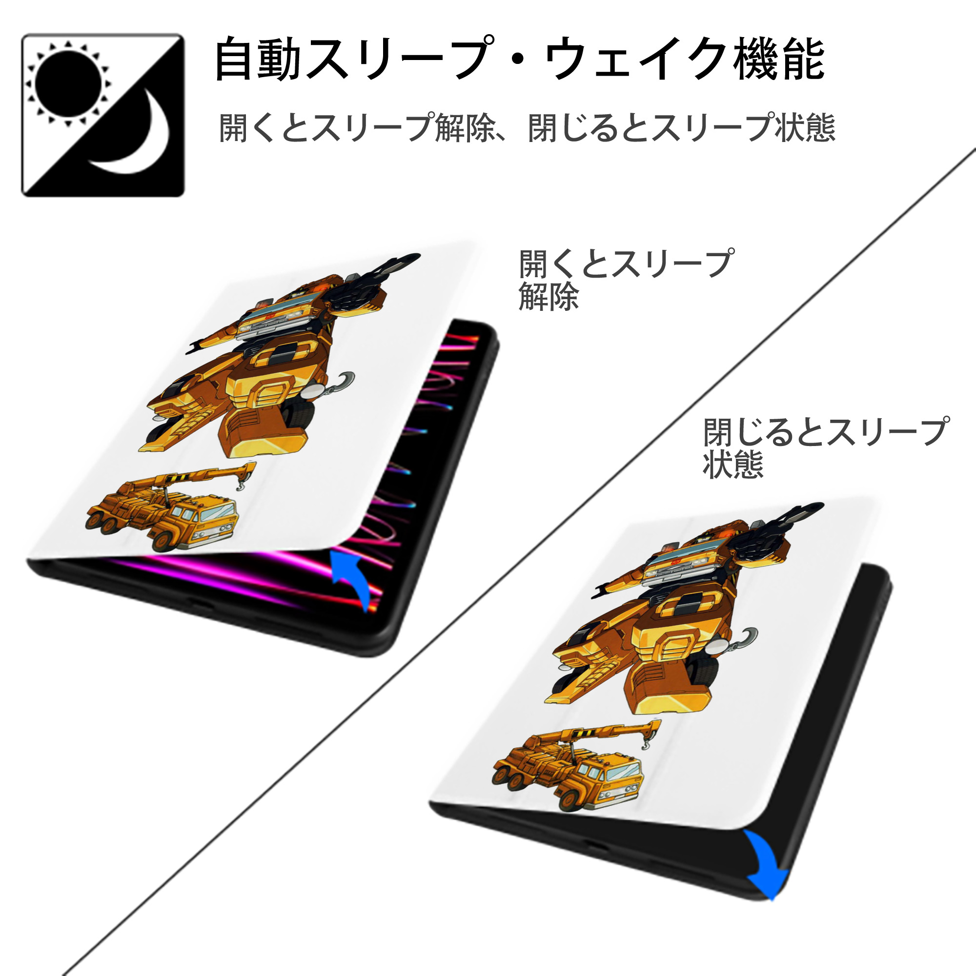  IPad ケース ペン収納付き 三つ折りスタンド PUレザー×シリコン 対応機種9.5/10.5/10.9インチ